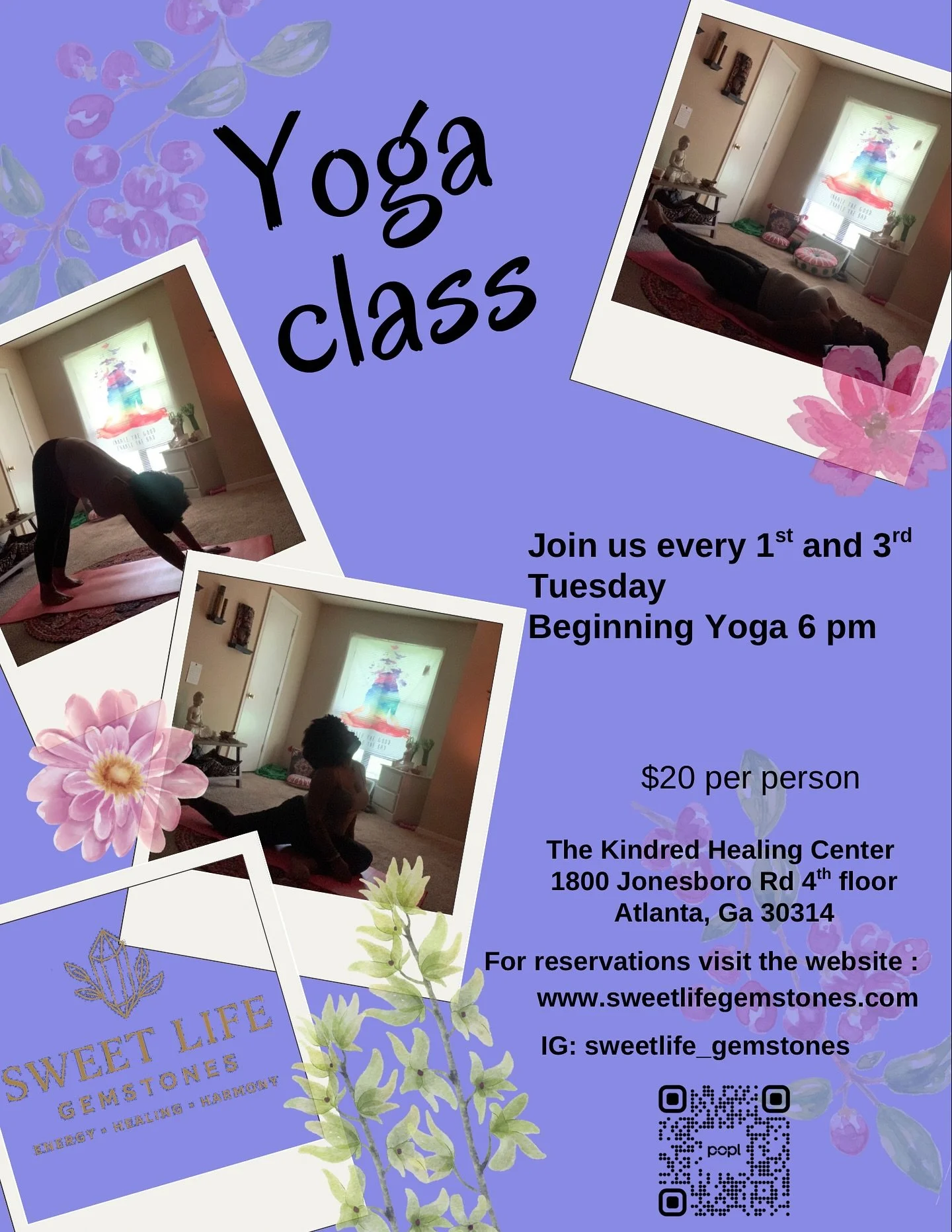 We&rsquo;ve got yoga this Tuesday! 
🧘🏾&zwj;♀️Beginners Yoga 6pm
