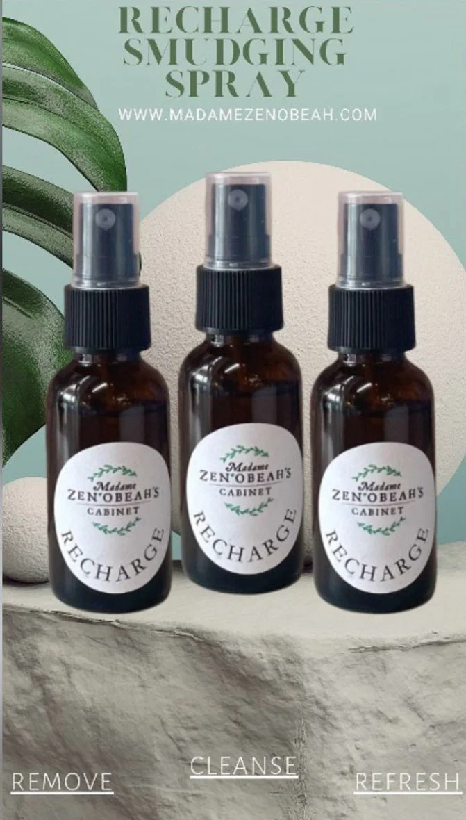 Madame Zen'Obeah's Cabinet "Recharge" Smudging Spray