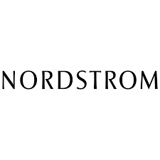 Nordstrom logo in black text on a white background.