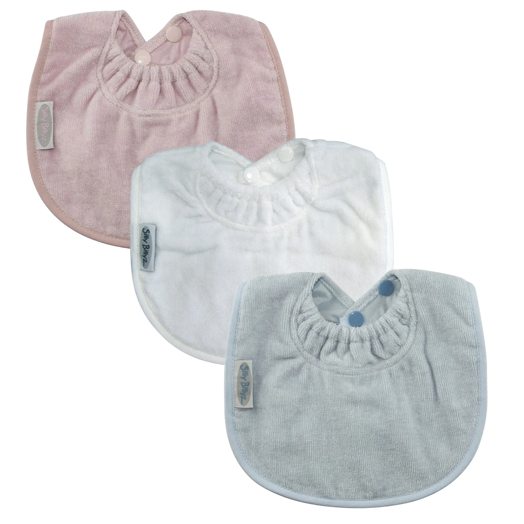 Silly Billyz Blank Cotton Toweling Baby Bib You Can Embroider To Personalize, Crafting, Sewing, New Baby