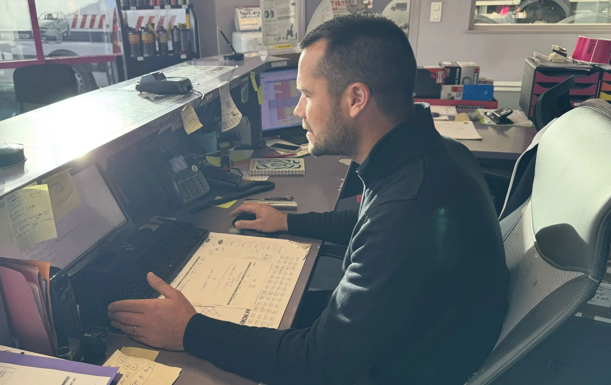 La distance avec ce que l’on doit voir