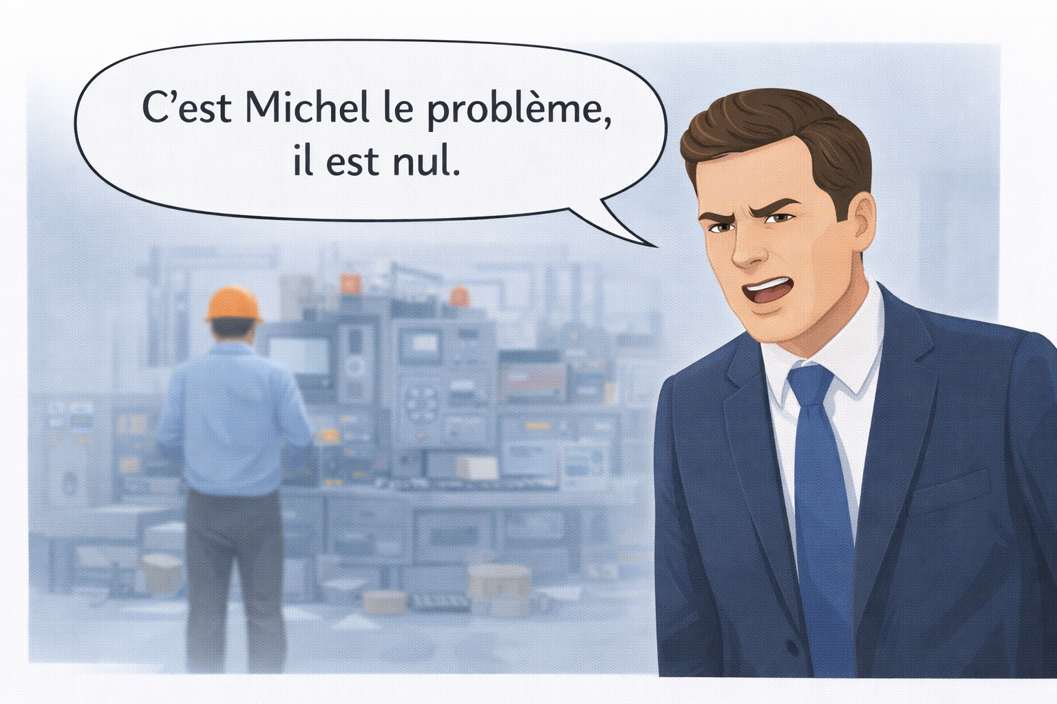 “Le problème c’est les employés”