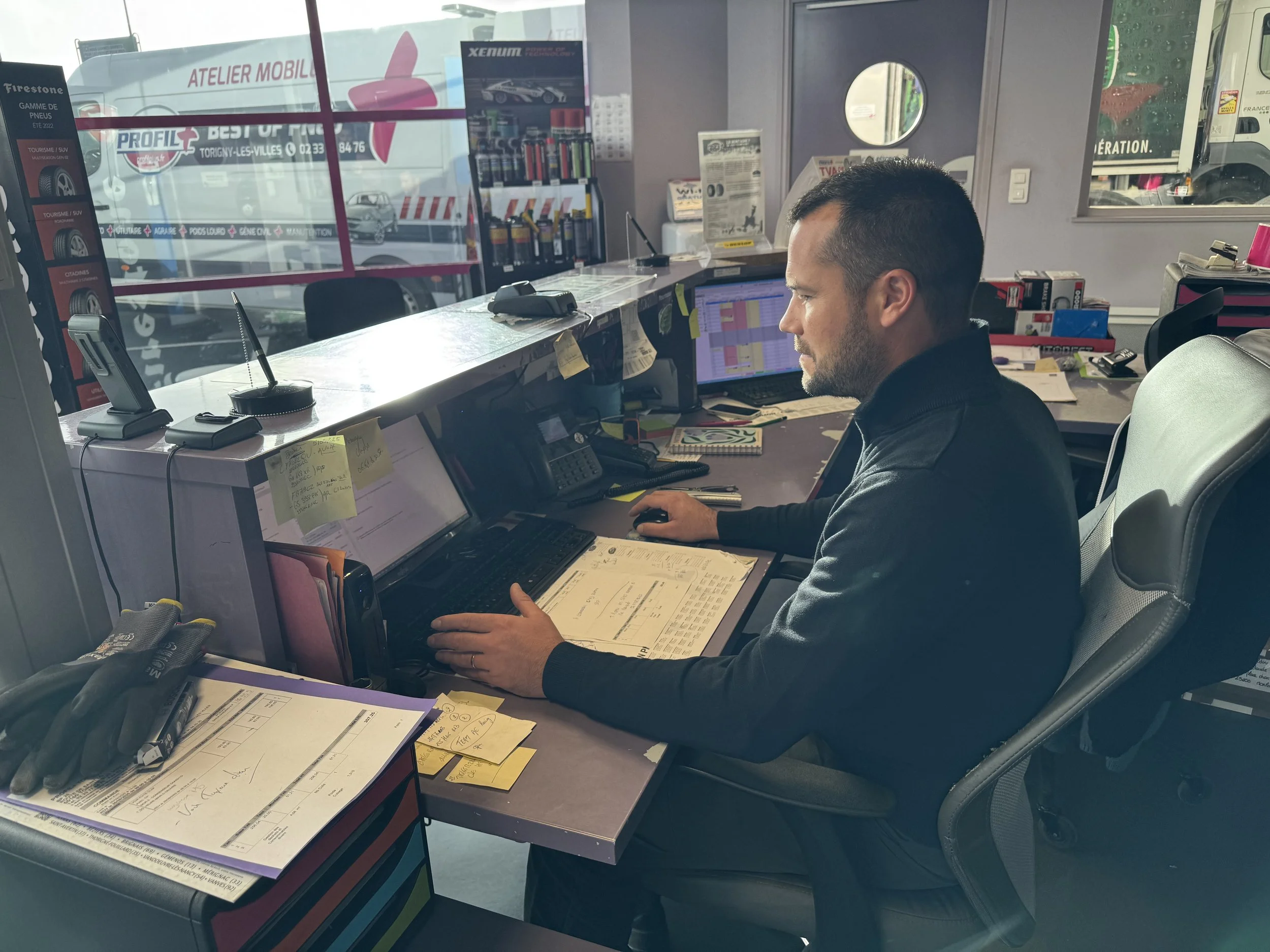 Les interruptions de travail