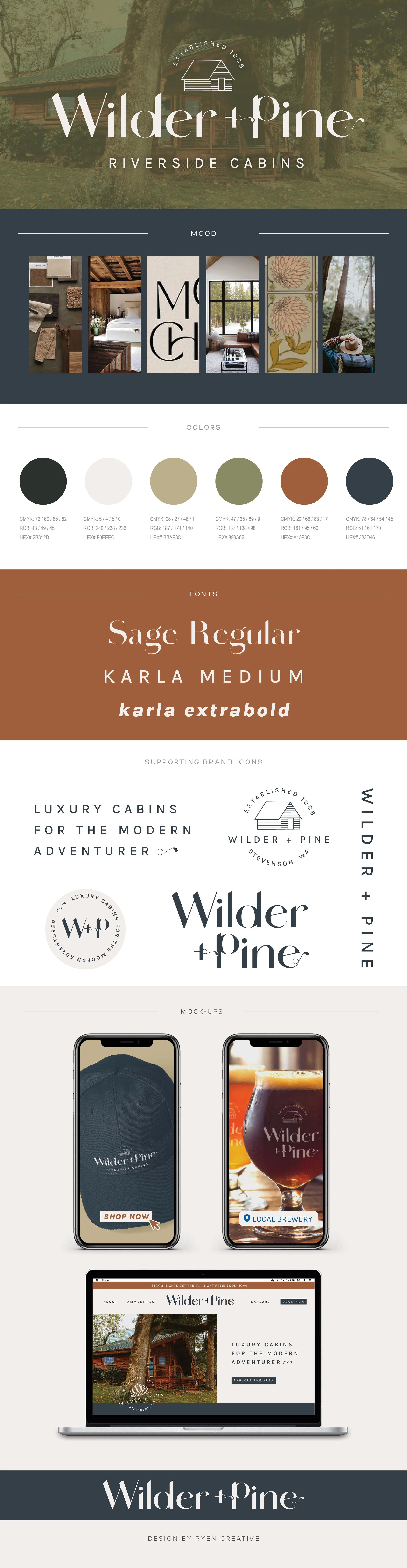WILDER &amp; PINE CABINS