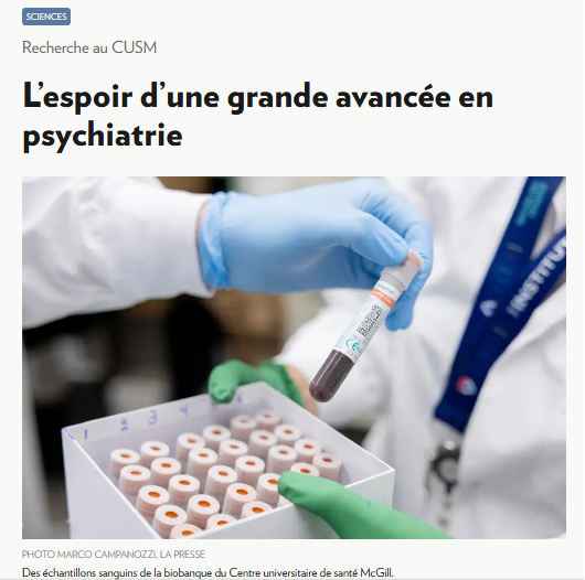 L’espoir d’une grande avancée en psychiatrie