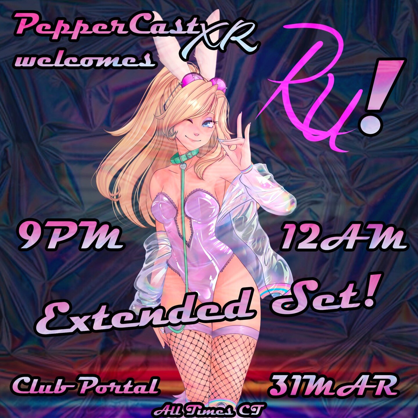 Partying tonight with @transversewithru to welcome our new DJ coordinator! Club Portal will open its doors the last Friday of every month to kick the weekend off right.

Join our discord for world invite when we go live!
https://discord.com/invite/fW