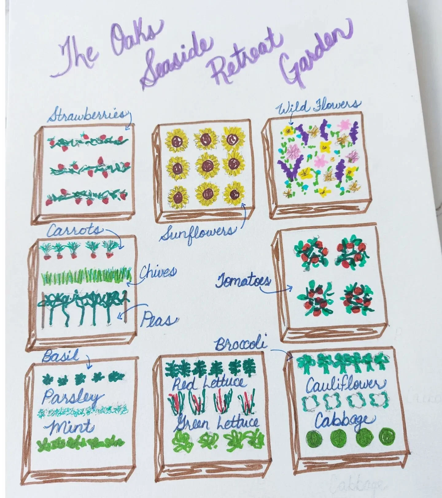 Planning out our garden. Did you know when you stay in the summer you have access to fresh herbs and veggies?! Just another reason to book.

#garden #veggiegarden #vacationrental
#novascotiavacationrental
#staycation #theoaksseasideretreat #theoakski