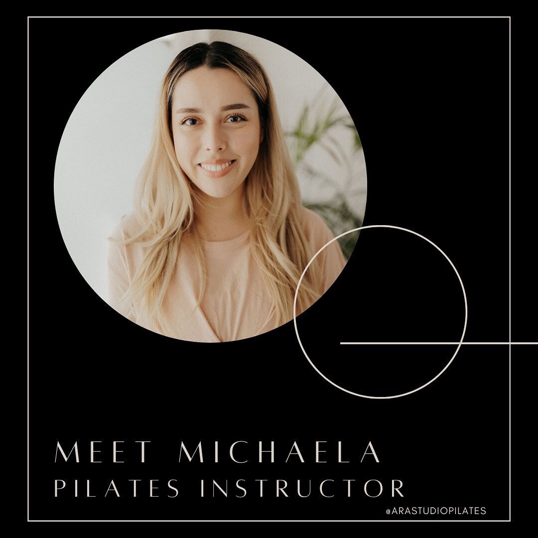 Meet Michaela 🌼
⠀⠀⠀⠀⠀⠀⠀⠀⠀
encouraging
mindful
sunny
⠀⠀⠀⠀⠀⠀⠀⠀⠀
Move with Michaela
🖤 Strength Movement every Thursday at 7am 
🖤 $15 Community Classes every Monday at 3:30pm 
⠀⠀⠀⠀⠀⠀⠀⠀⠀
You'll also see her pop up on the schedule every now and then to 