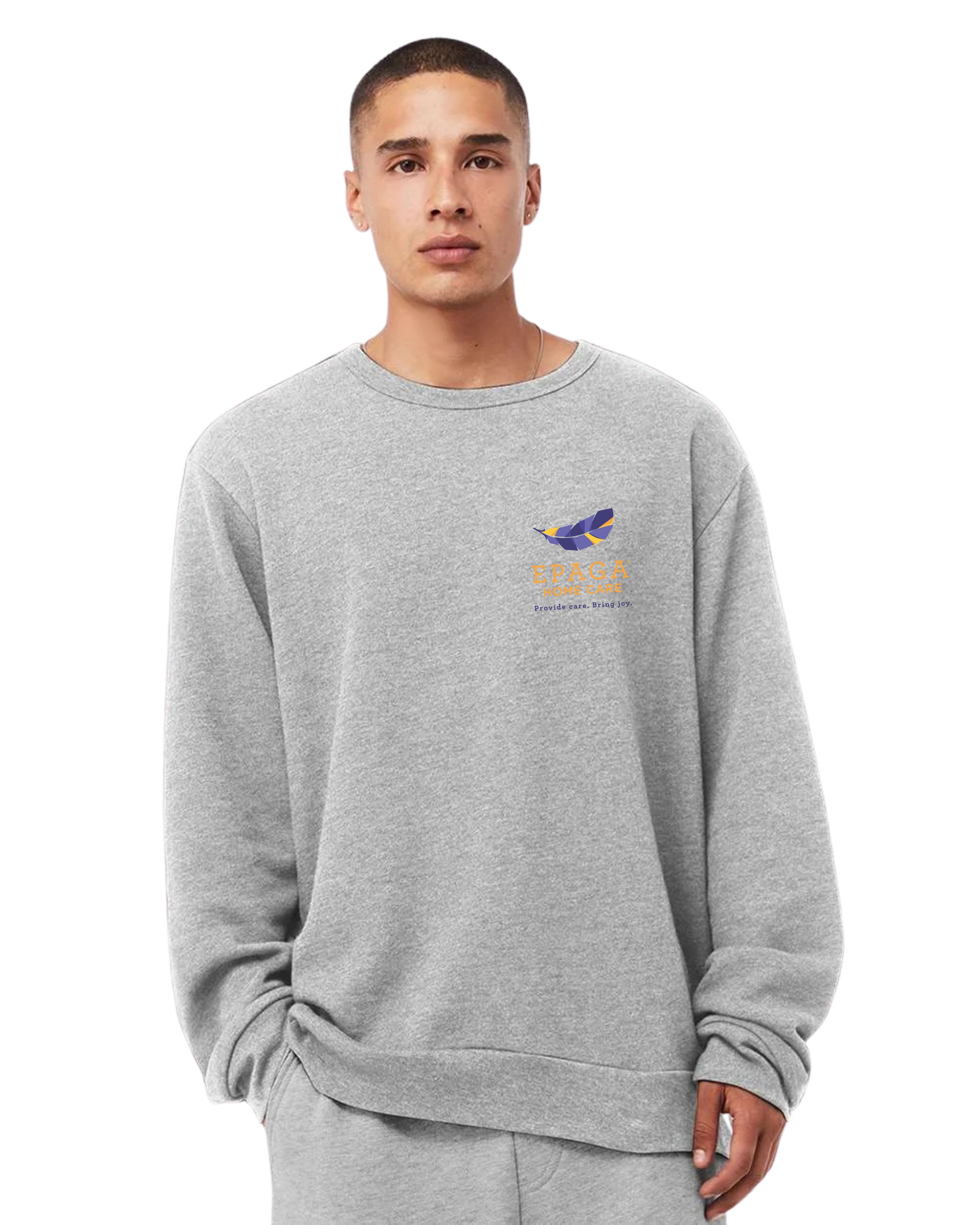 EPAGA Fleece Crew Athletic Heather