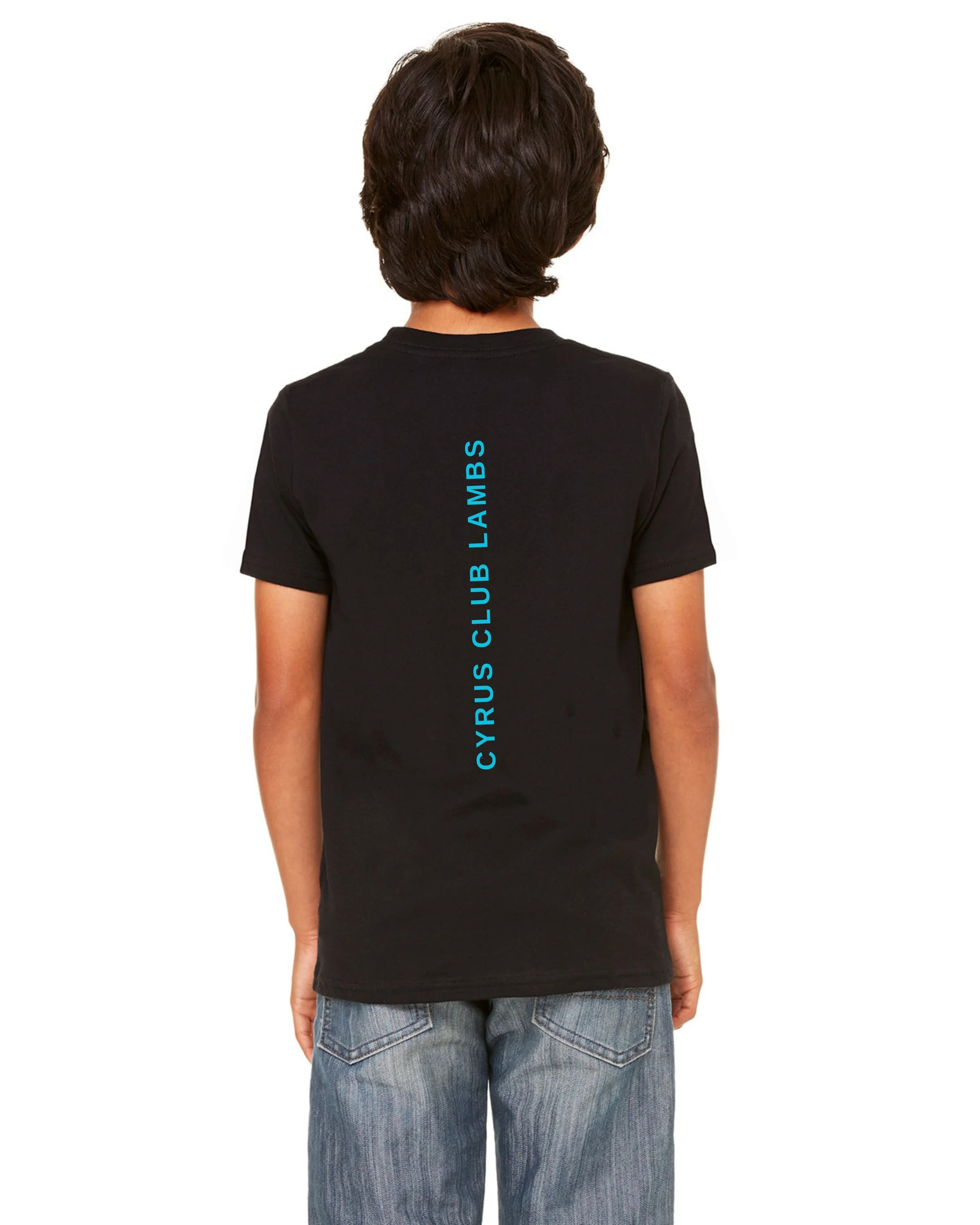 No Days Off Youth Tee Back - Black.jpg