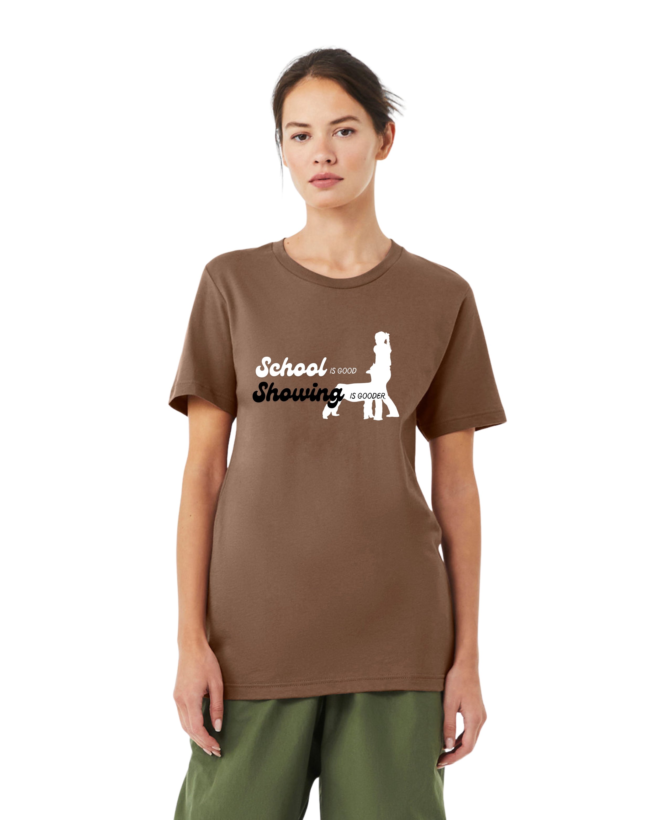 Showing Is Gooder Front - Brown.jpg