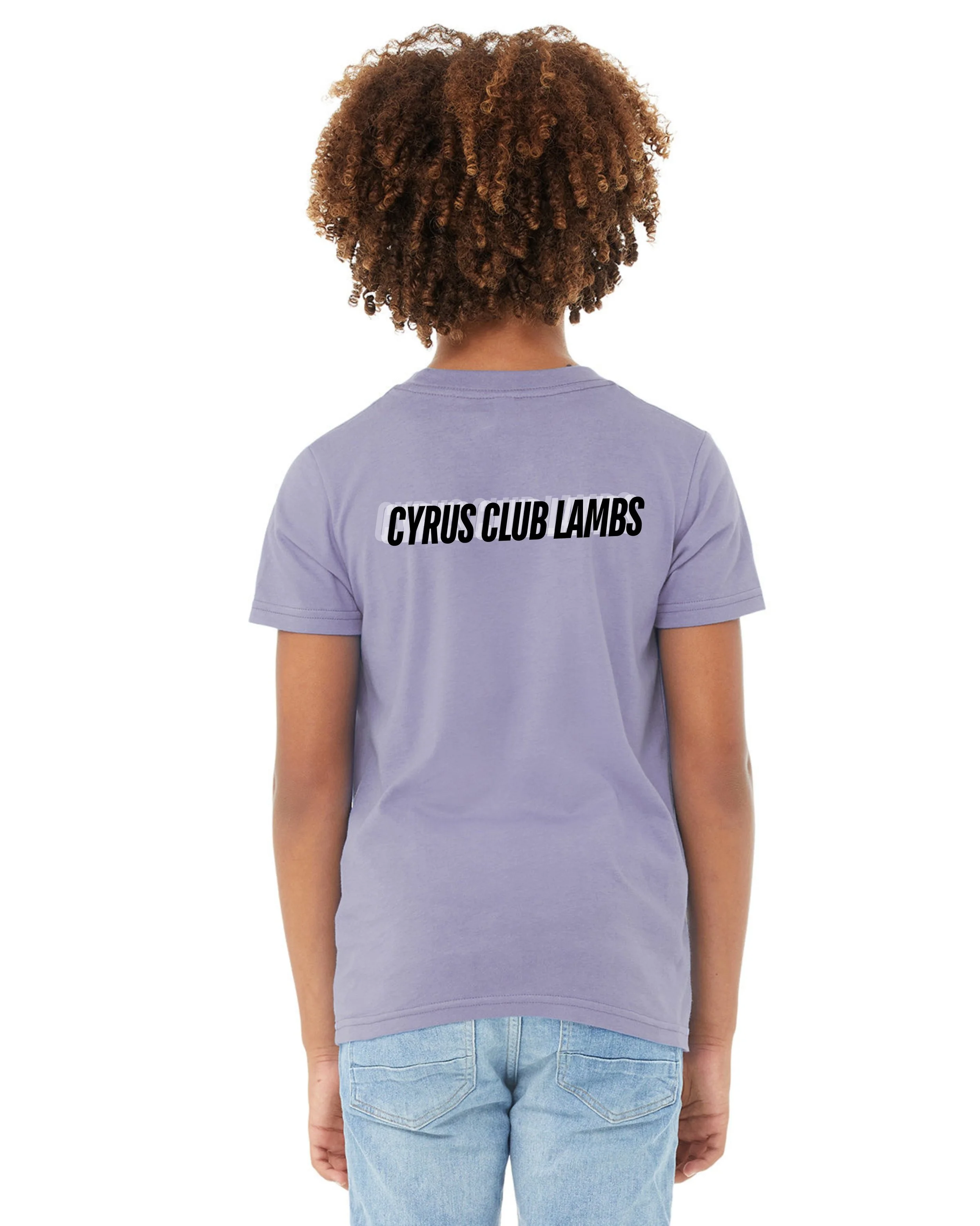 Hard Work Youth Tee Back - Lavender.jpg