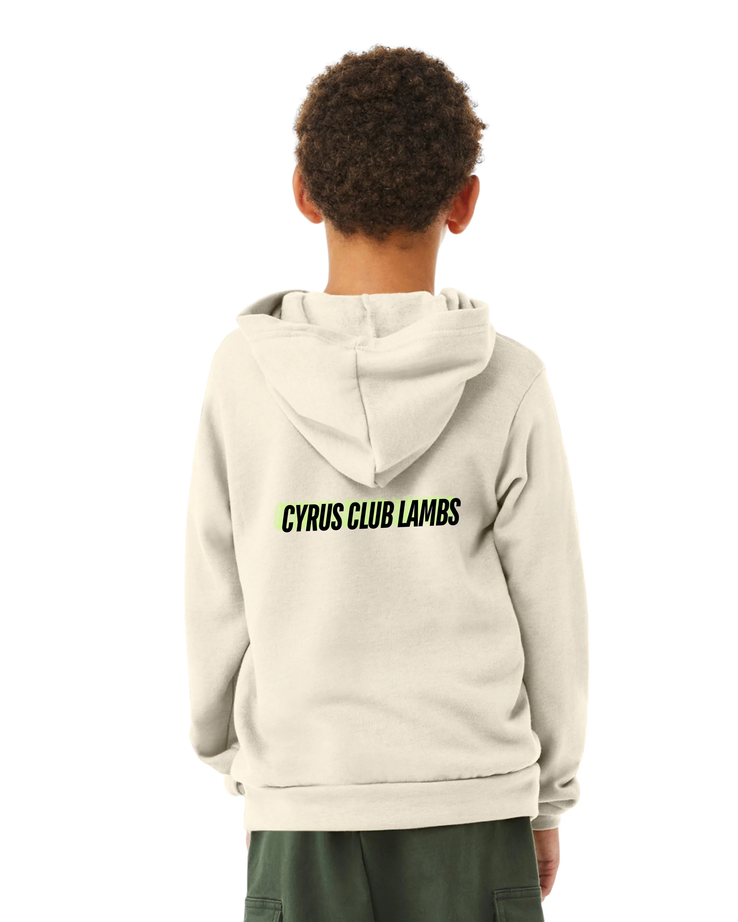Hard Work Youth Hoodie Back - Natural.jpg