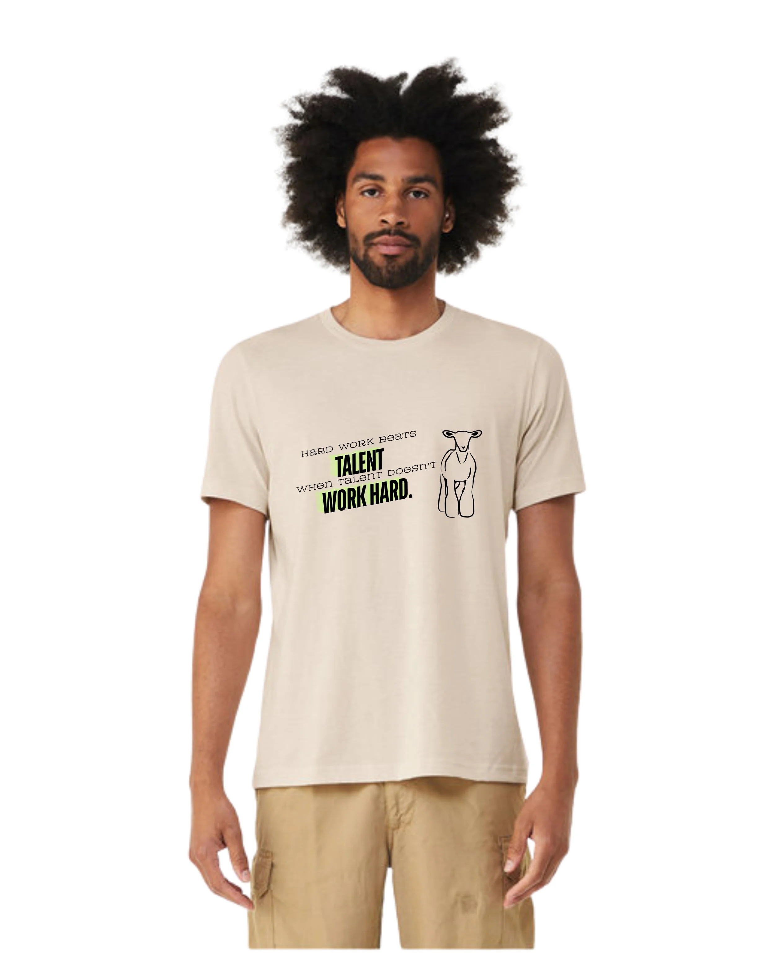 Hard Work Tee Front - Cream.jpg