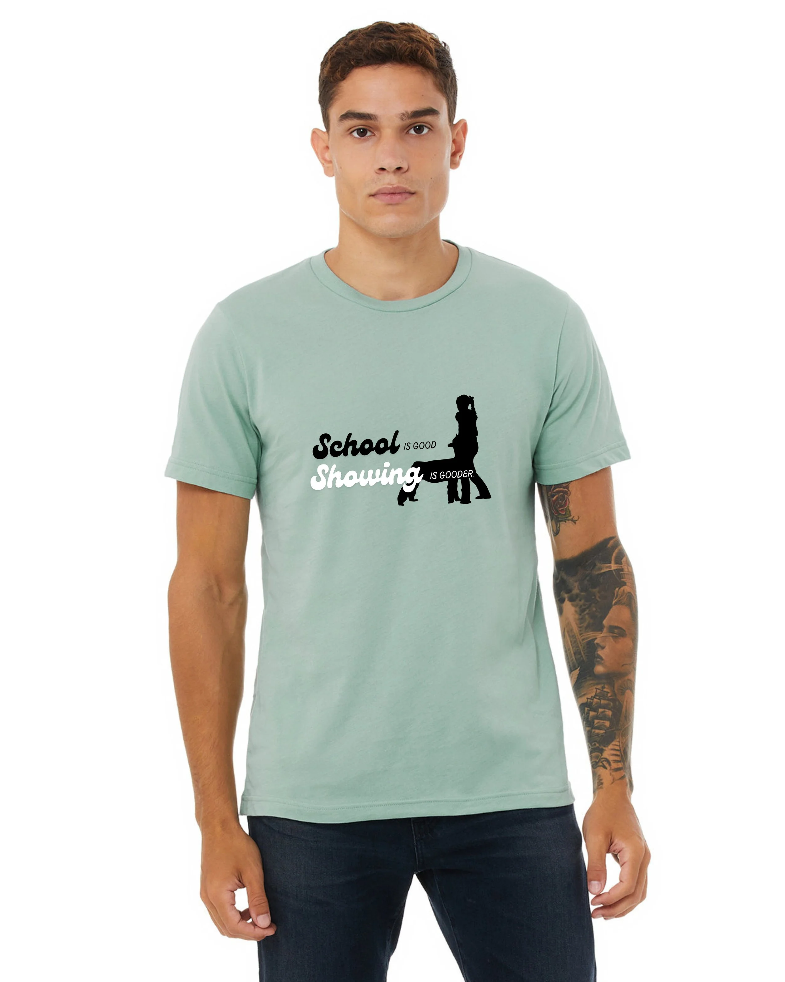 Showing Is Gooder Front - Dusty Blue.jpg