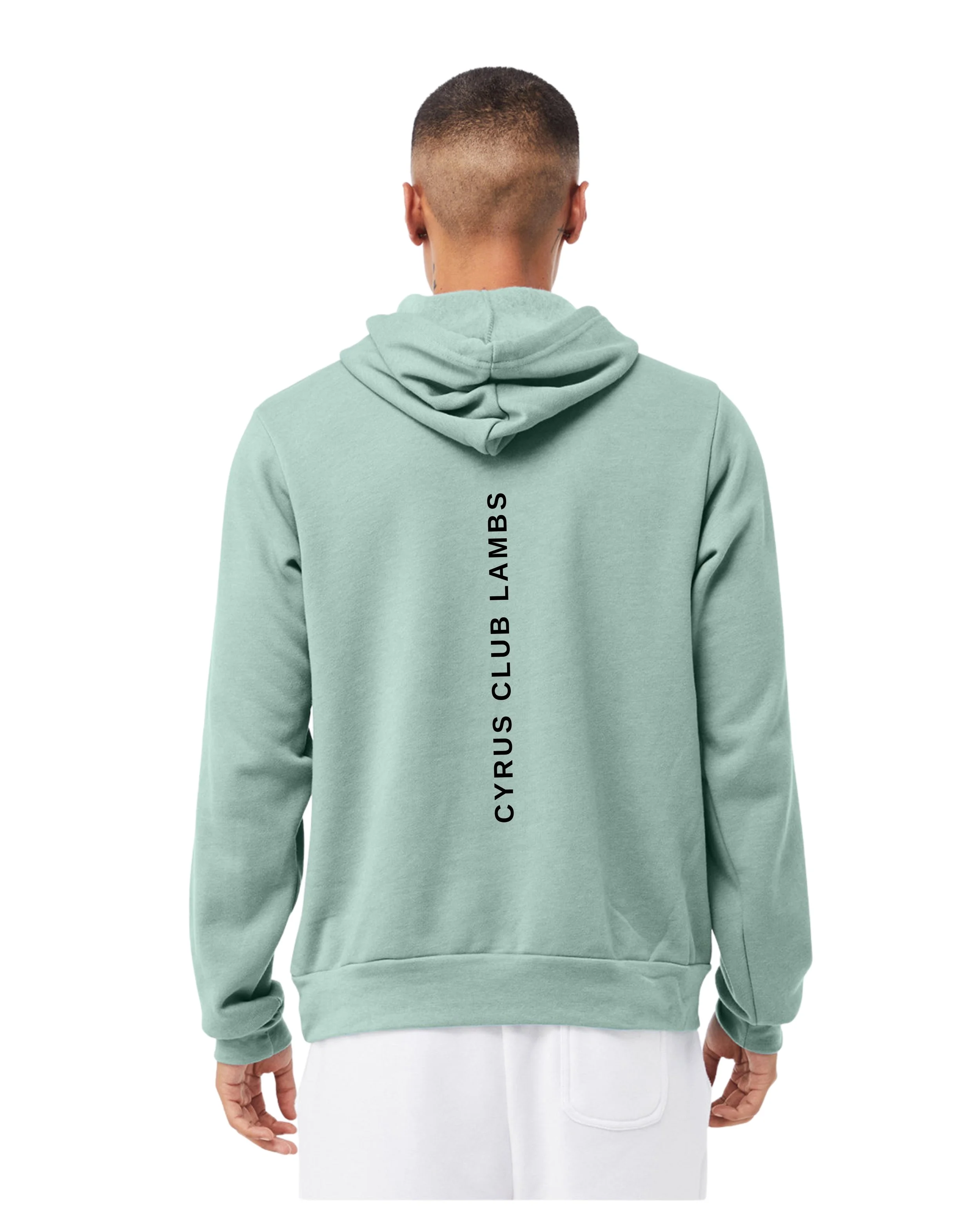 No Days Off Hoodie Back - Dusty Blue.jpg