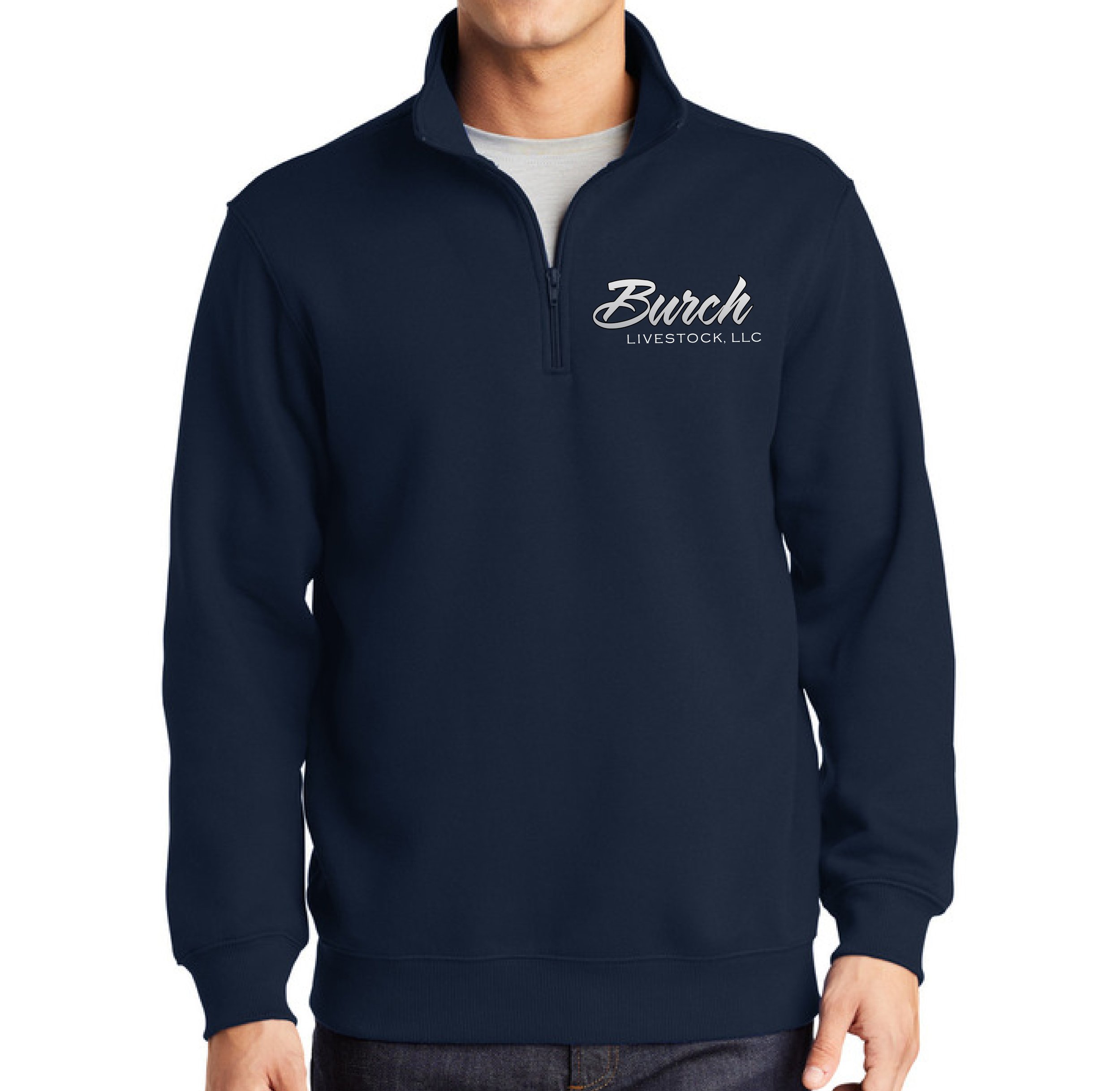 QuarterZip - True Navy - Logo.jpg