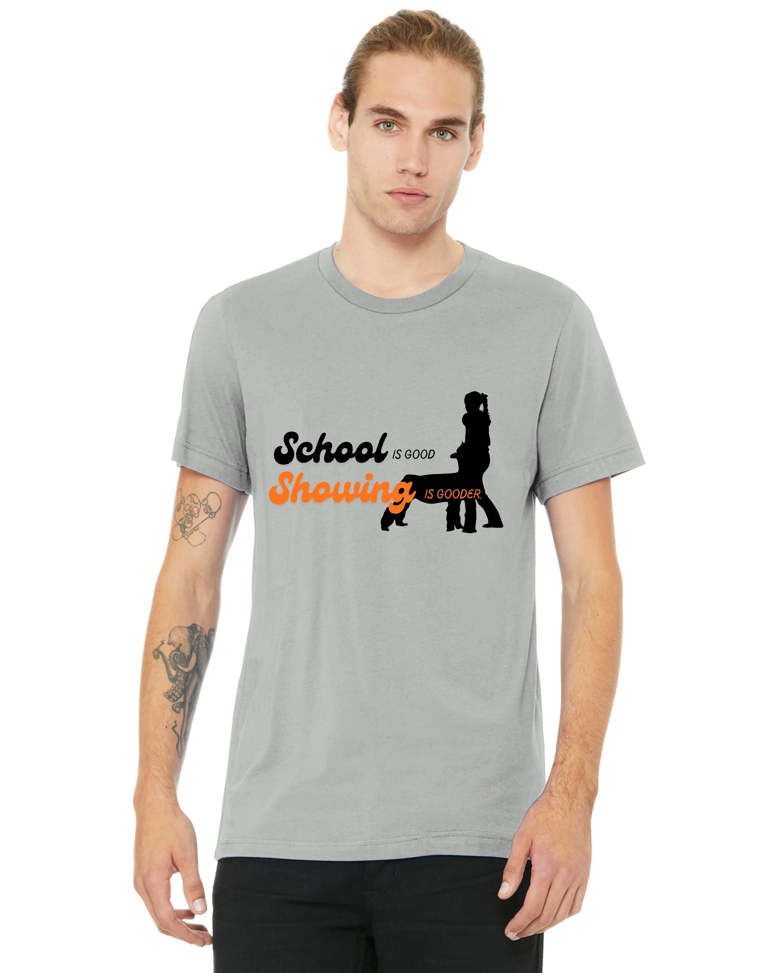 Showing Is Gooder Front - Silver.jpg