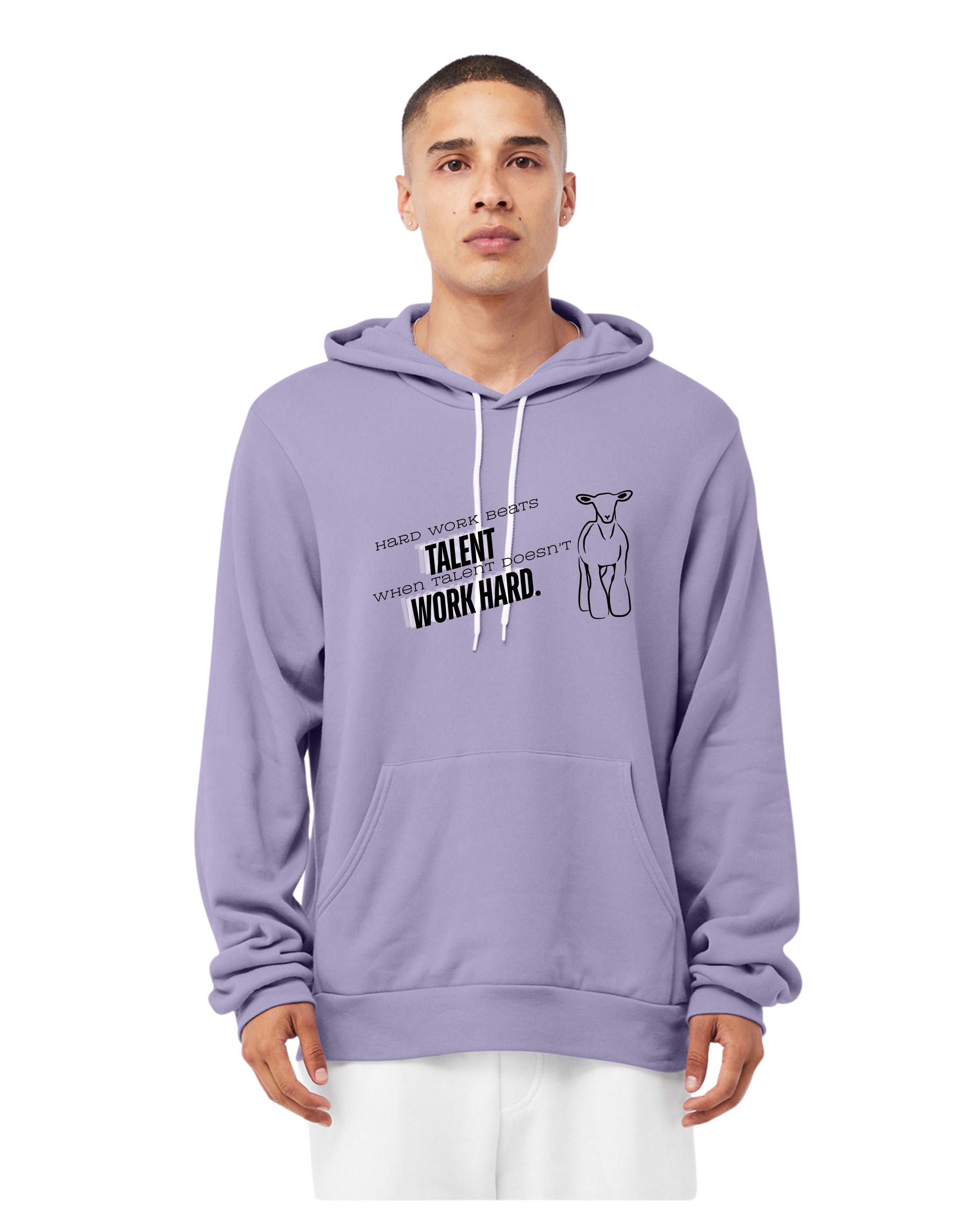 Hard Work Hoodie Front - Lavender.jpg