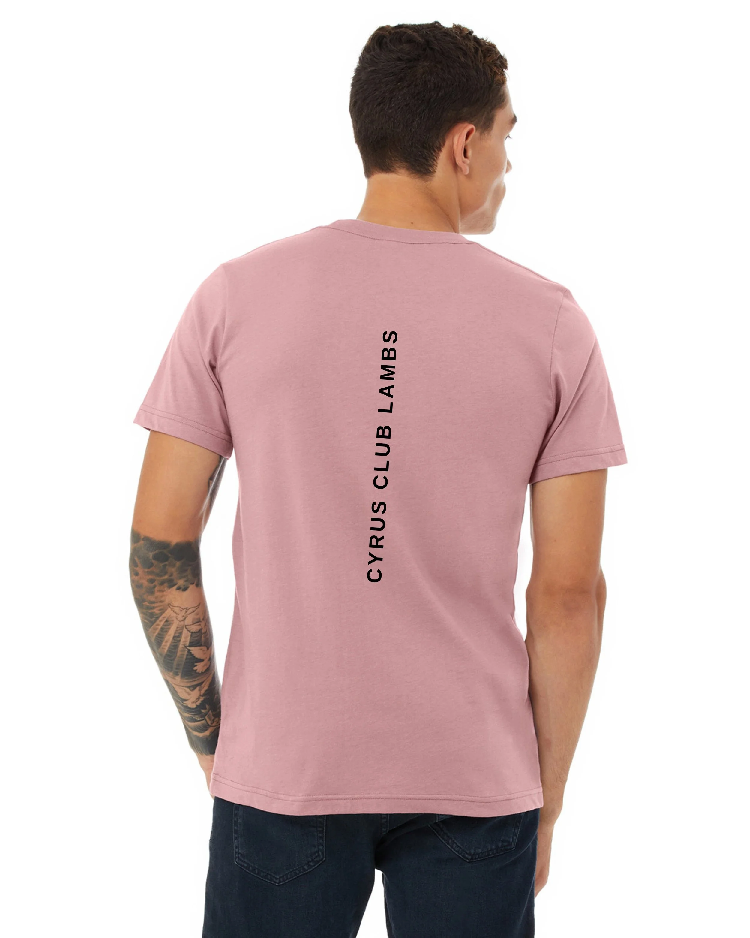 No Days Off Tee Back - Pink.jpg