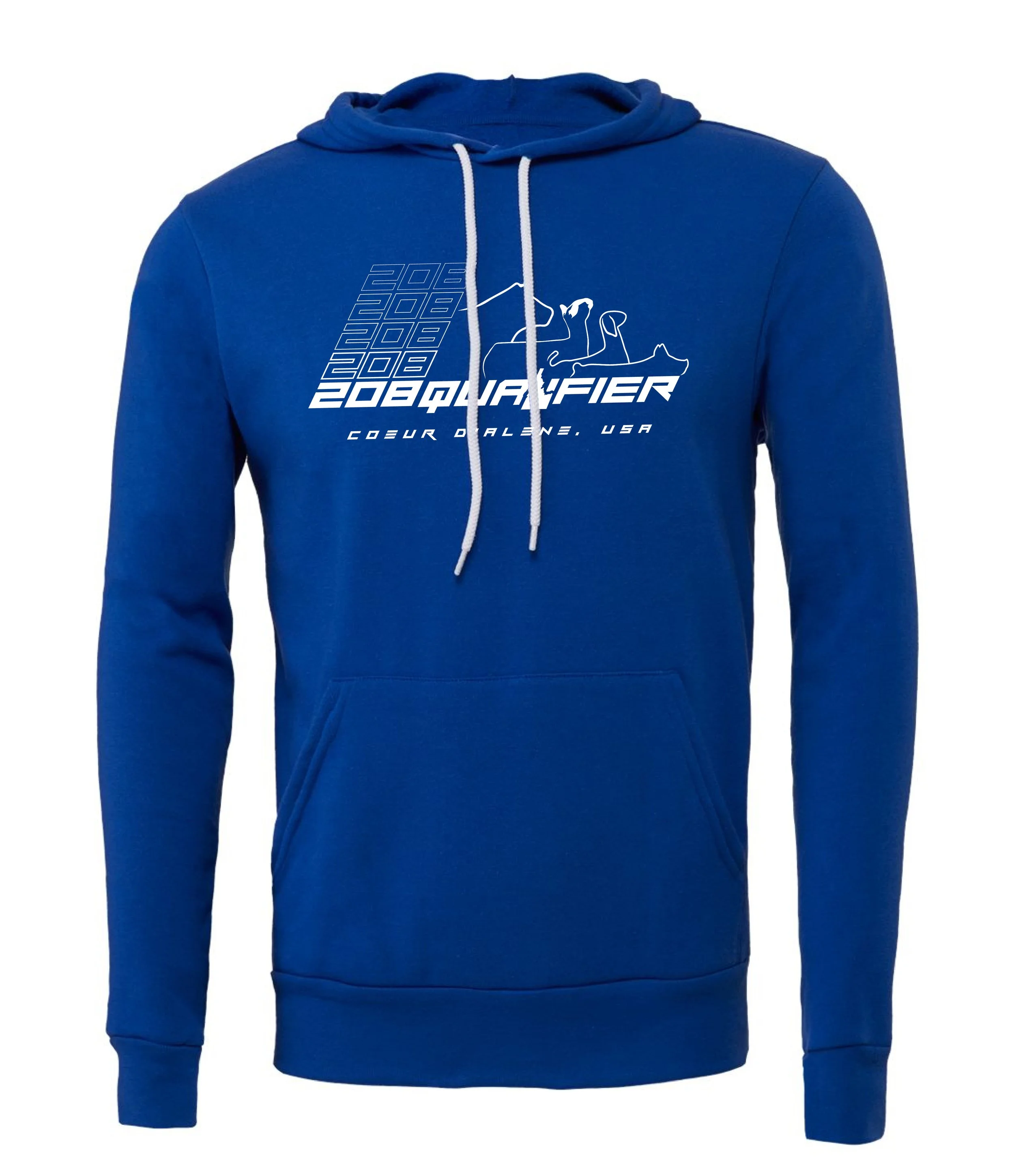 208 Fleece Hoodie - True Royal