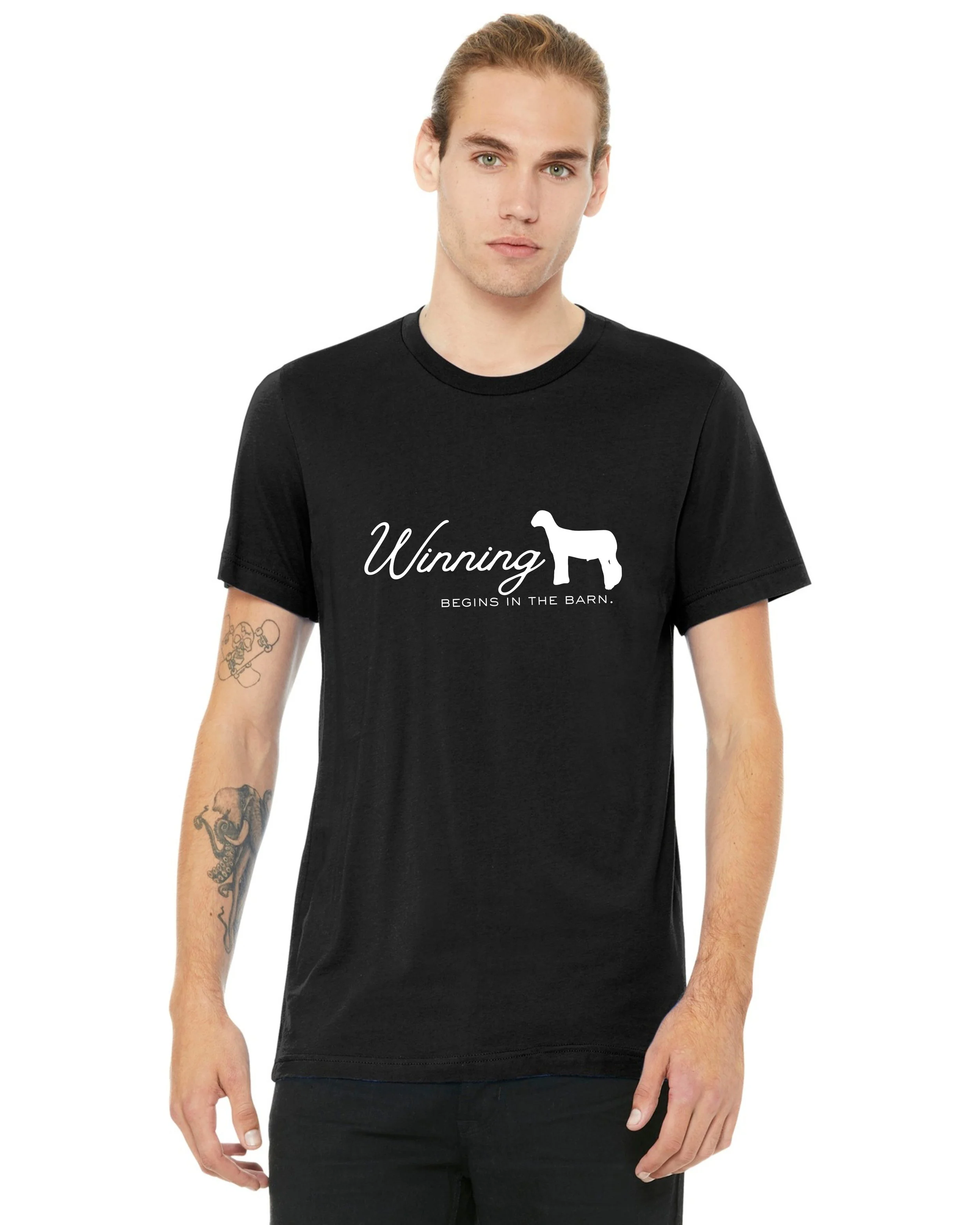 Winning Begins In The Barn Front - Black.jpg