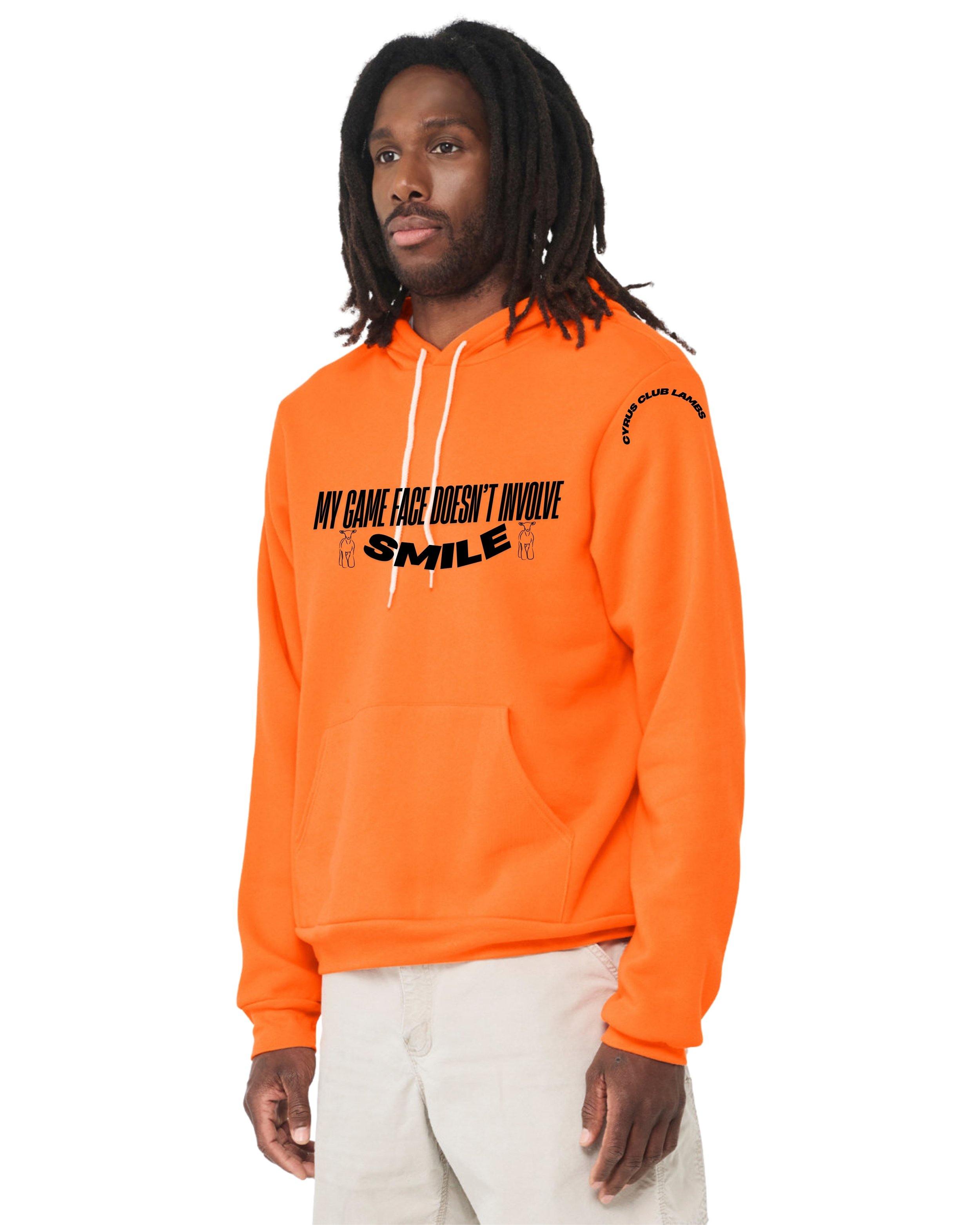 Game Face Hoodie Sleeve - Orange.jpg