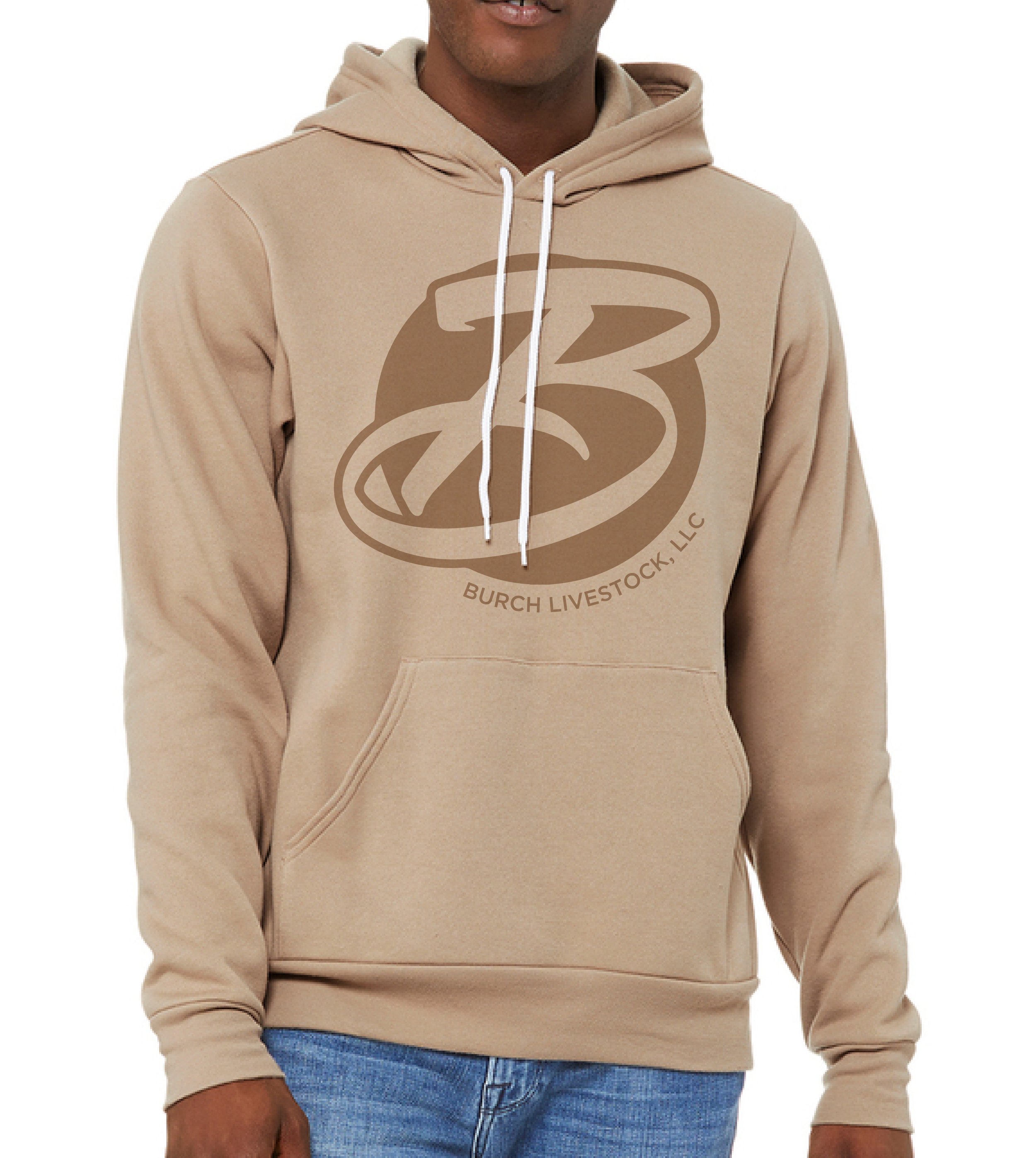 Burch B - Pastel Hoodie - Tan Mono.jpg