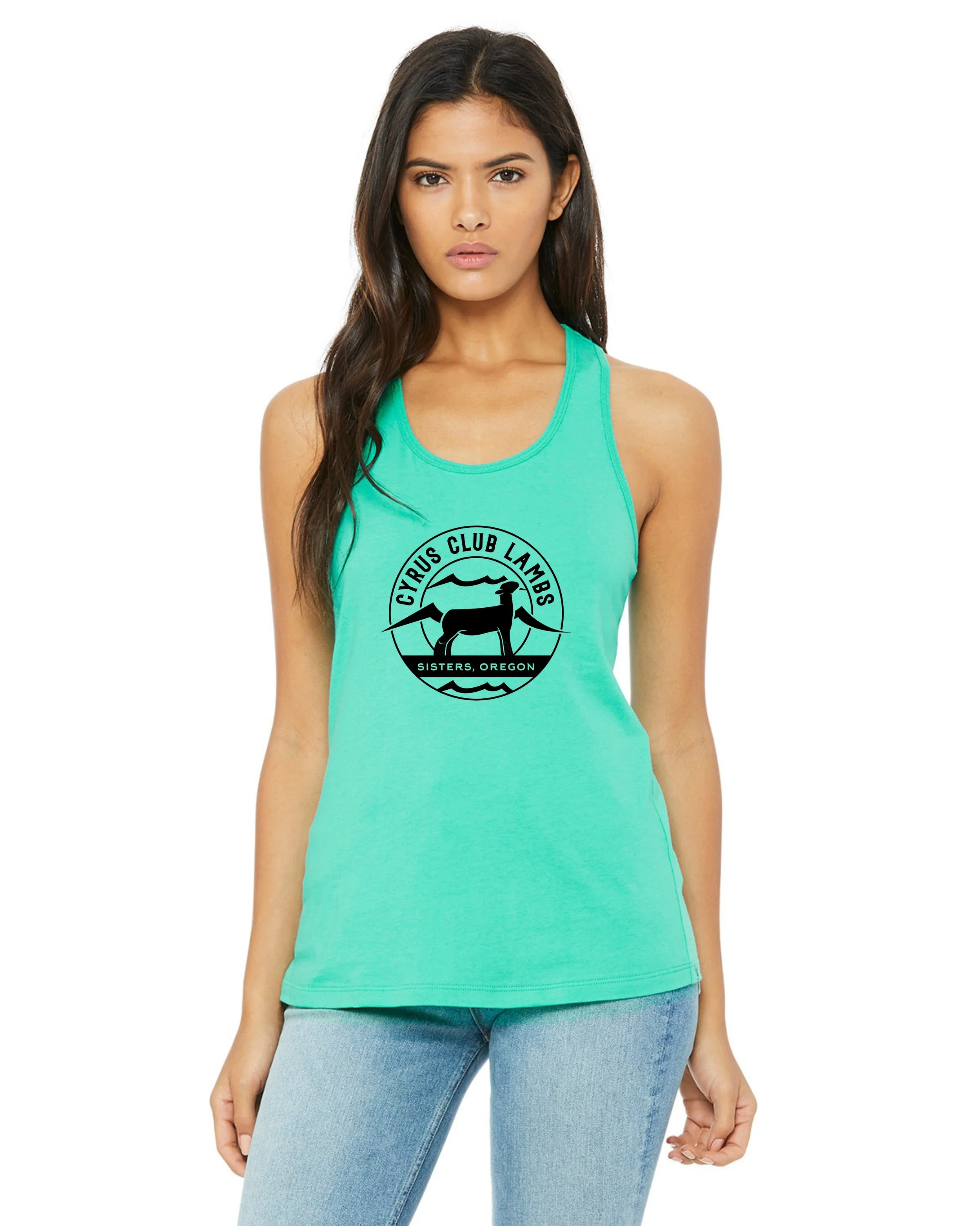 CCL Classic Racerback Tank - Teal.jpg