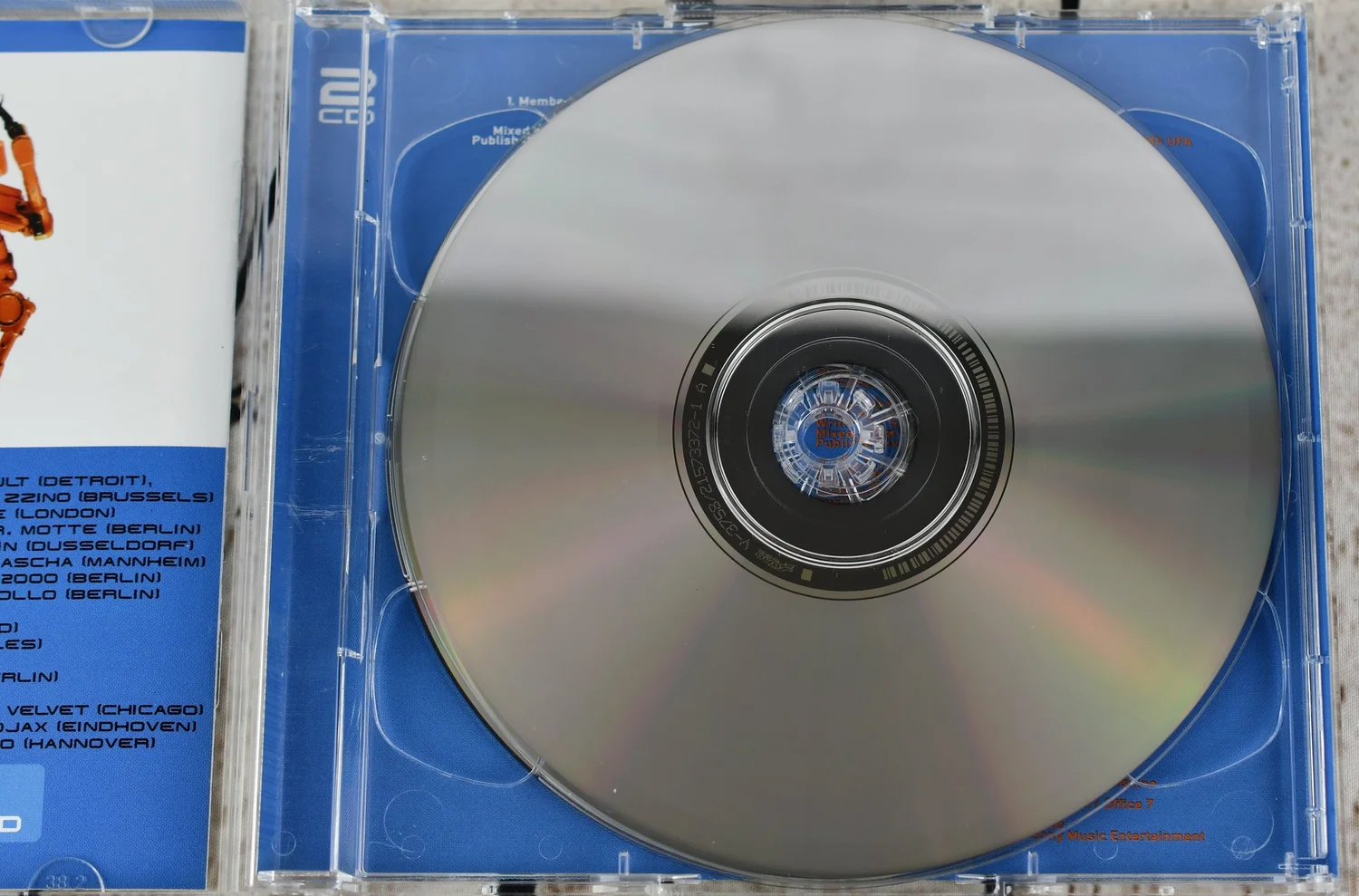 Various – Mayday ‎– Save The Robots ‎– The Compilation - CD 1998