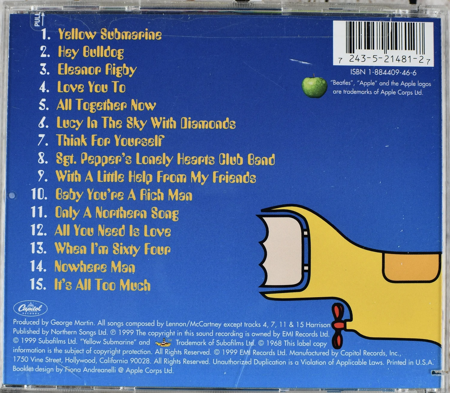 洋楽 BEATLES Yellow Submarine Songtrack SET!! The Beatles - Yellow Submarine Songtrack - Amazon.com Music