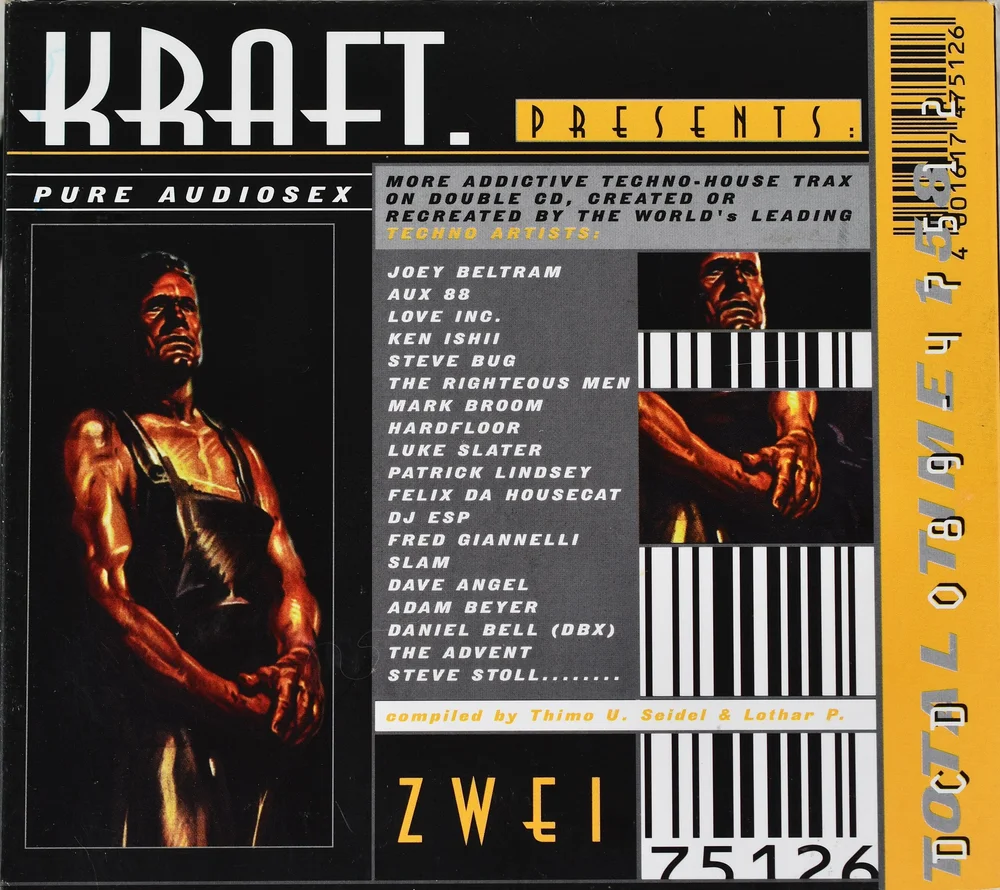 洋楽 2-DEF Kraft. Zwei - Pure Audiosex - 2xCD 1997 Germany — Spin N