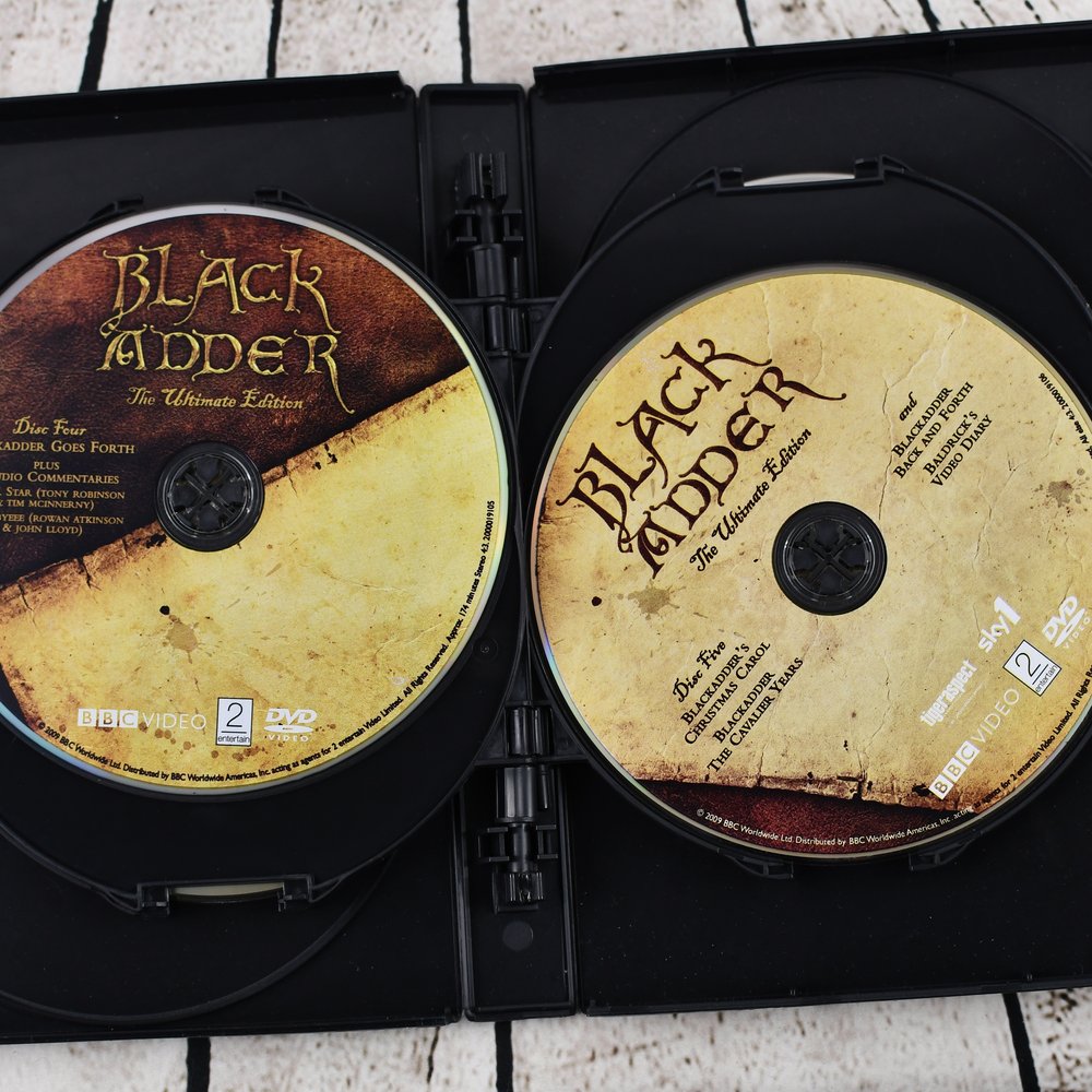 Black Adder: Remastered (The Ultimate Edition), DVD, 2009 — Spin N