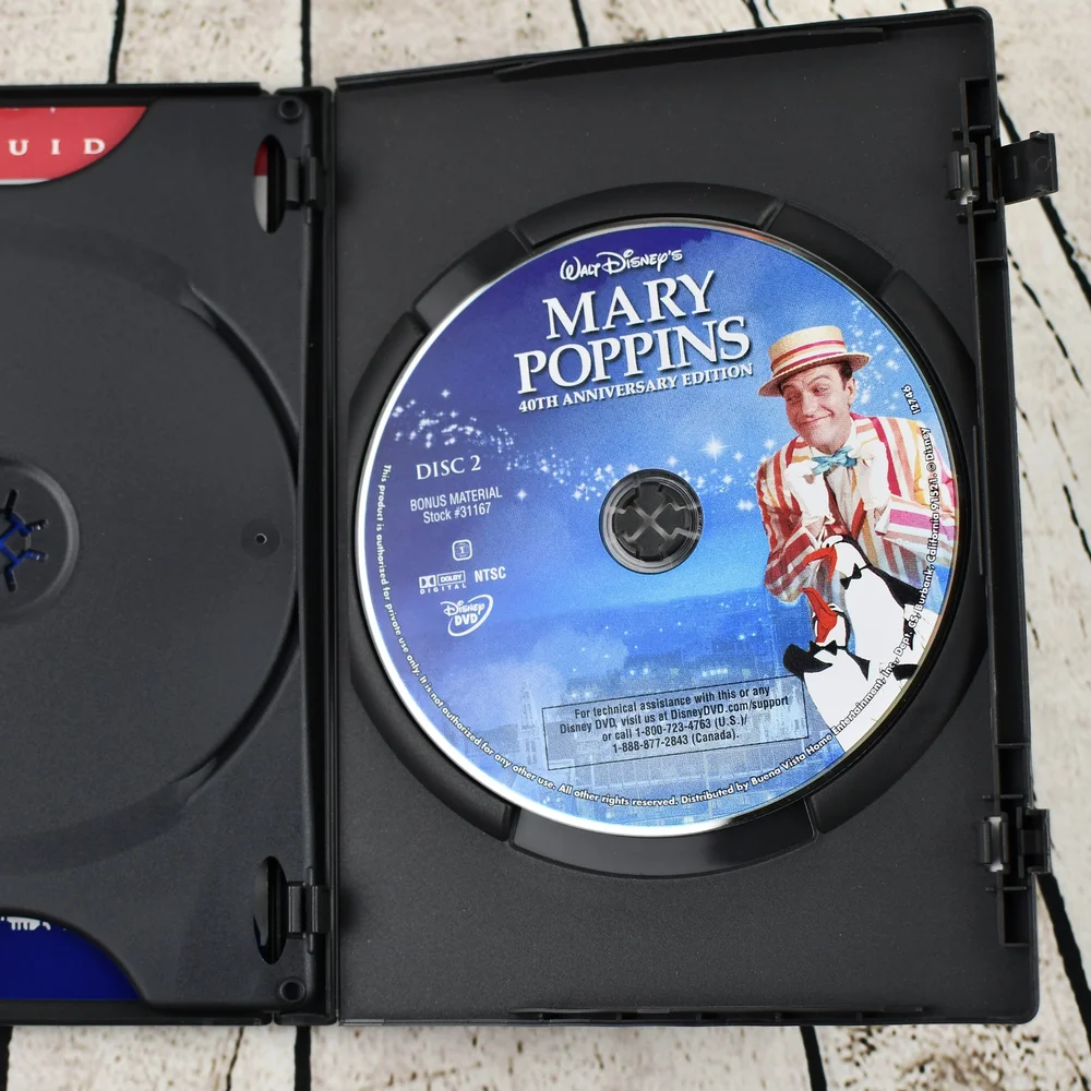 Mary Poppins (40th Anniversary Edition), DVD, 2004 — Spin N Round