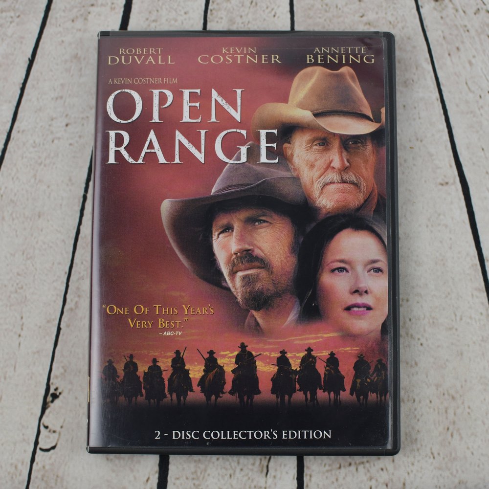 Open Range, DVD, 2003 — Spin N Round Music & Collectibles