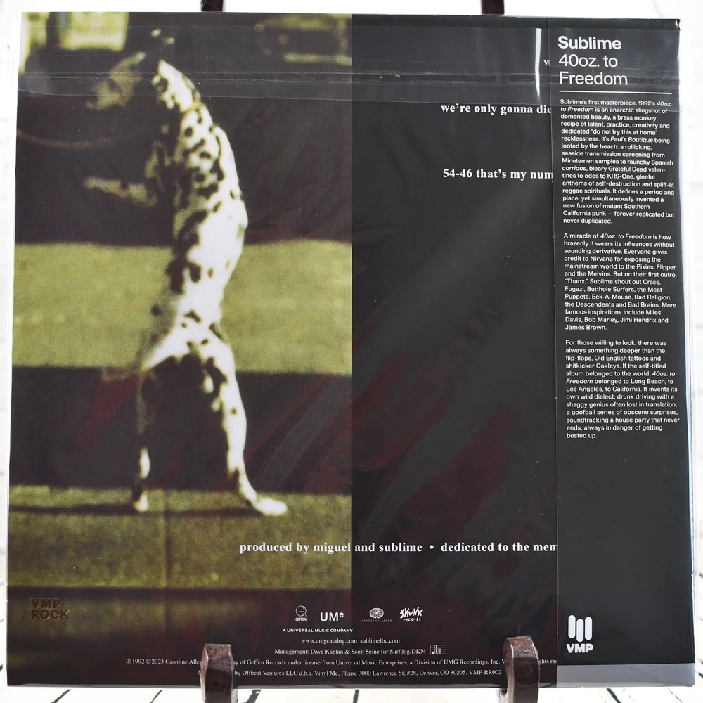 sublime サブライム 40 oz.to freedom LP 40 oz. to Freedom 2LP – Sublime