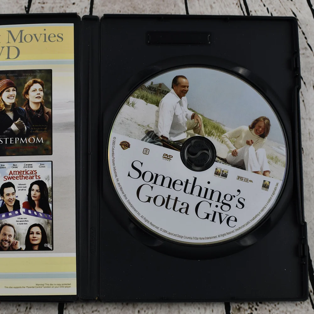 Something's Gotta Give, DVD, 2004 — Spin N Round Music & Collectibles