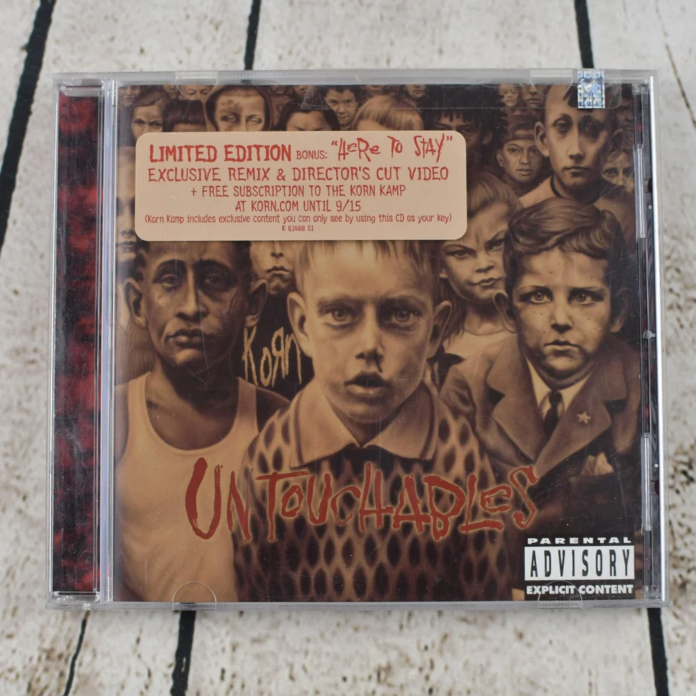 Korn – Untouchables, CD, 2002 — Spin N Round Music & Collectibles