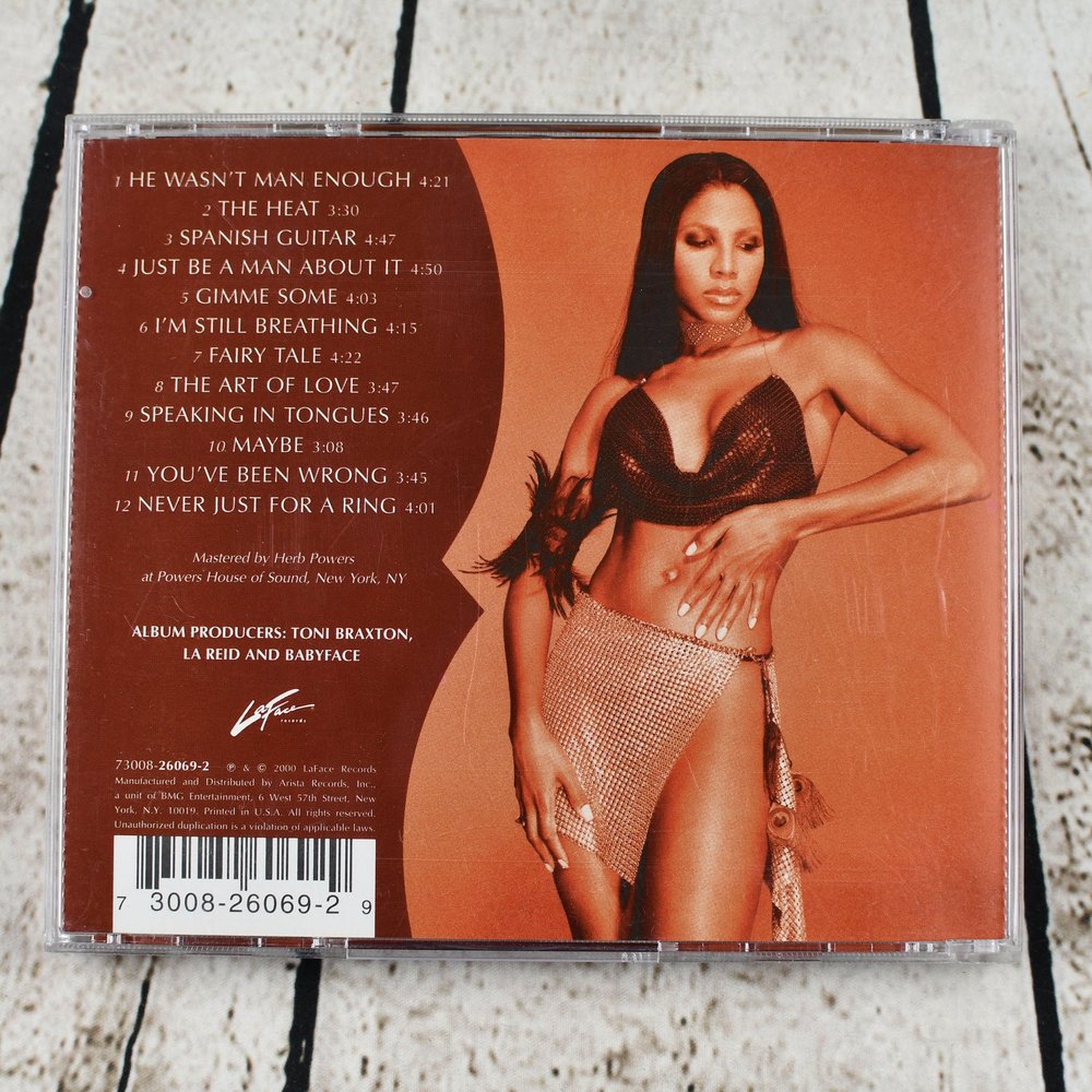 Toni Braxton – The Heat, CD, 2000 — Spin N Round Music & Collectibles