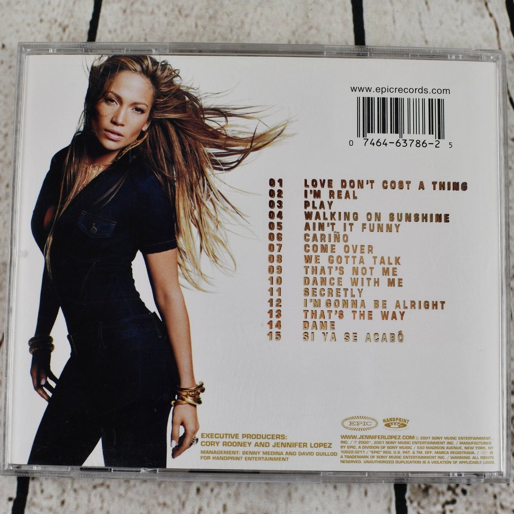 Jennifer Lopez – J.Lo, CD, 2001 — Spin N Round Music & Collectibles