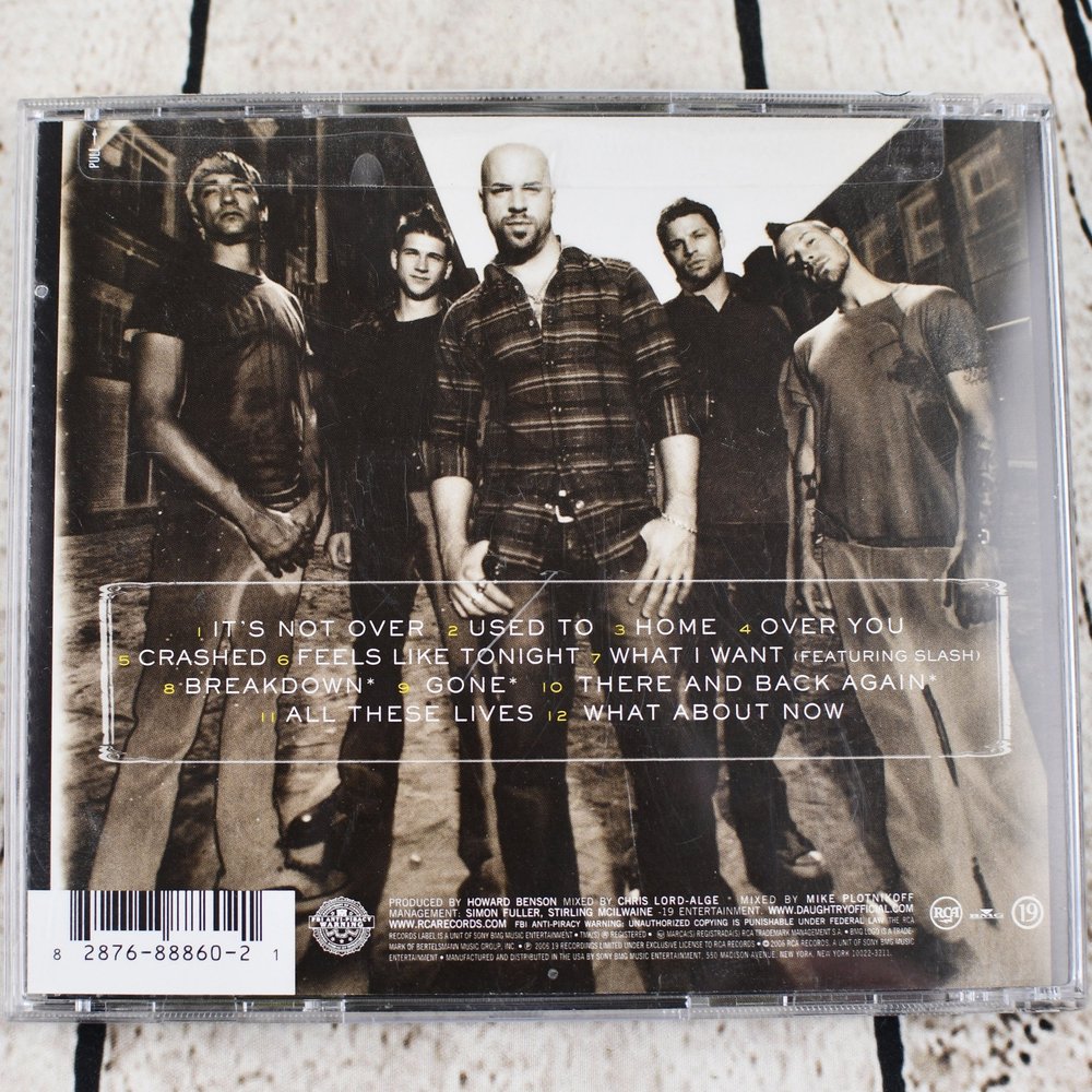 Daughtry – Daughtry, CD, 2006 — Spin N Round Music & Collectibles
