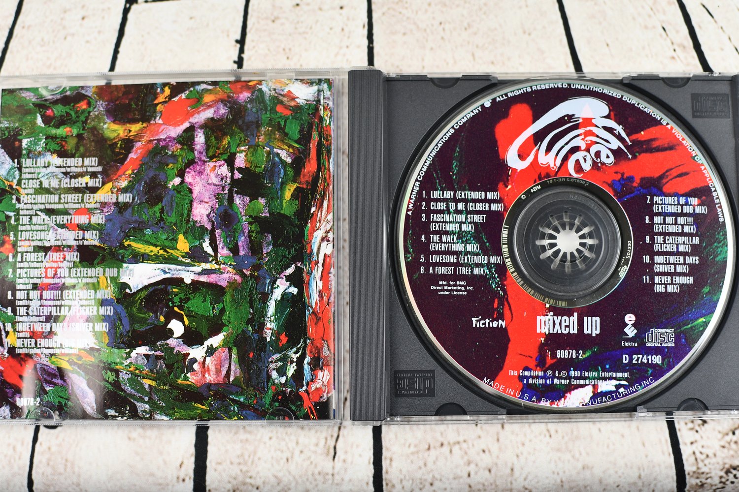 The Cure – Mixed Up - CD 1990 — Spin N Round Music & Collectibles