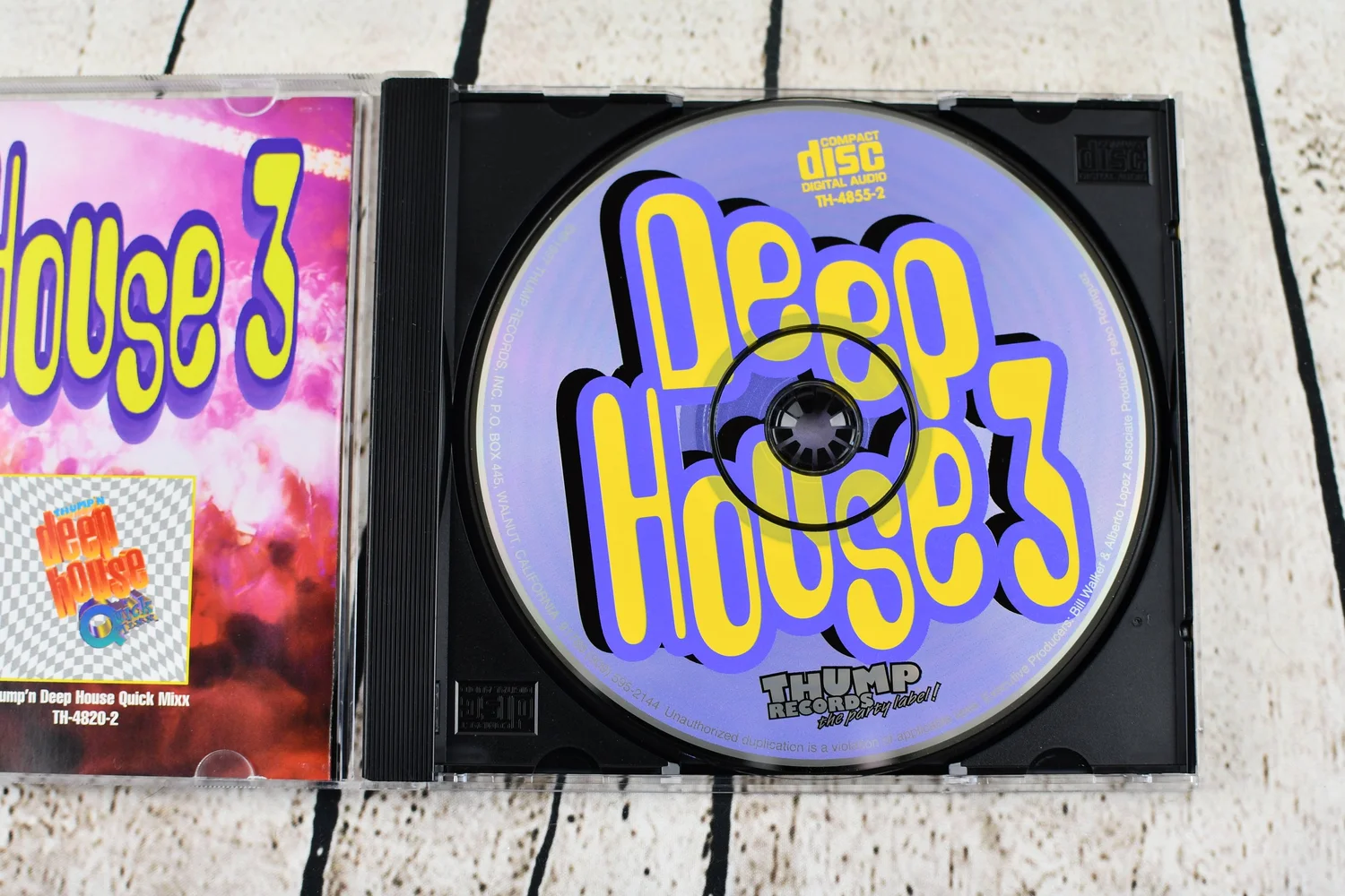 Various – Thump.'n Deep House 3 - CD 1997 — Spin N Round Music