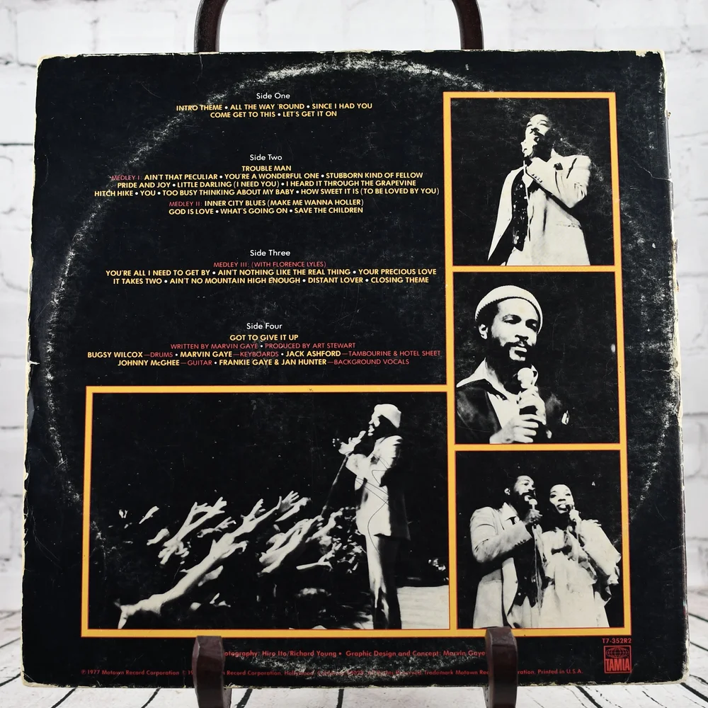 Marvin Gaye – Live At The London Palladium, 2x12
