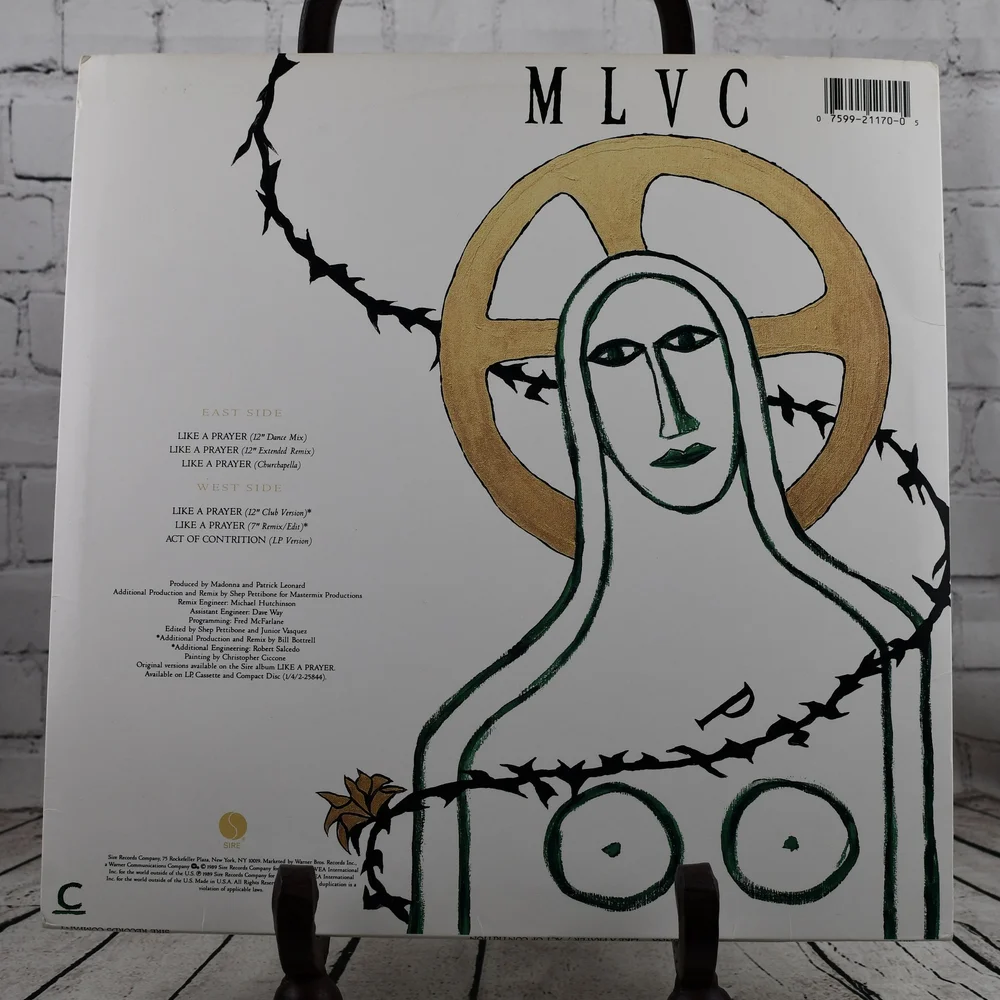 マドンナ Like a Prayer (12 Dance Mix) 7.50 Like a Prayer (12