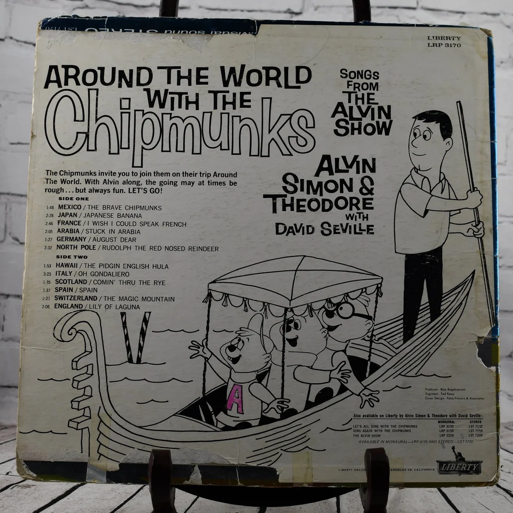 The Chipmunks with David Seville – Around The World With The