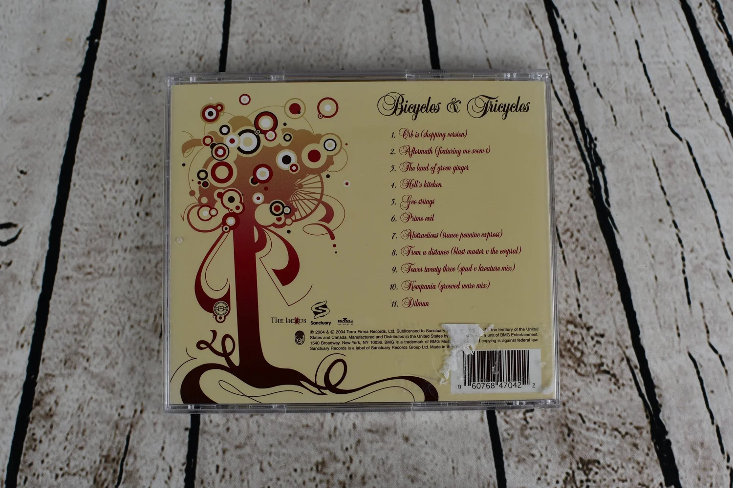 The Orb – Bicycles & Tricycles - CD 2004 — Spin N Round Music
