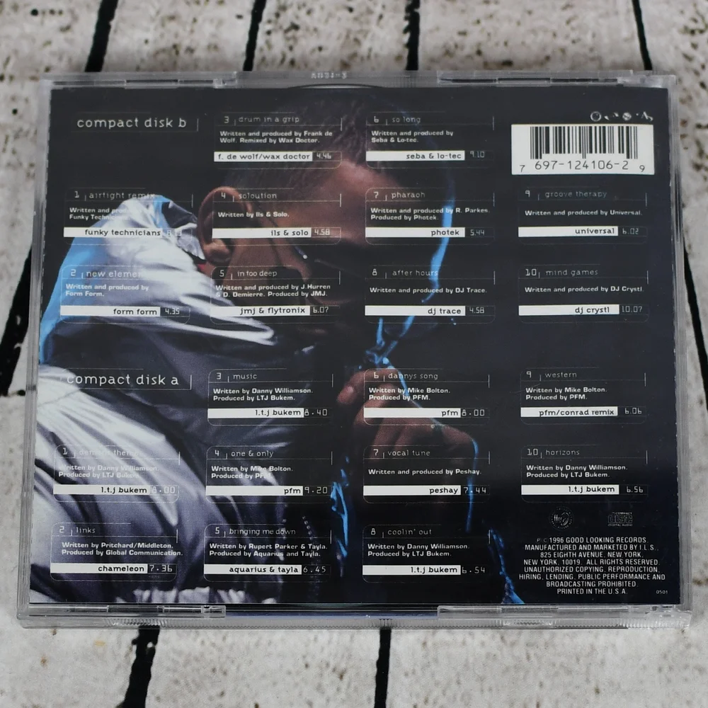 L.T.J Bukem – Logical Progression - 2xCD - 1996 — Spin N Round