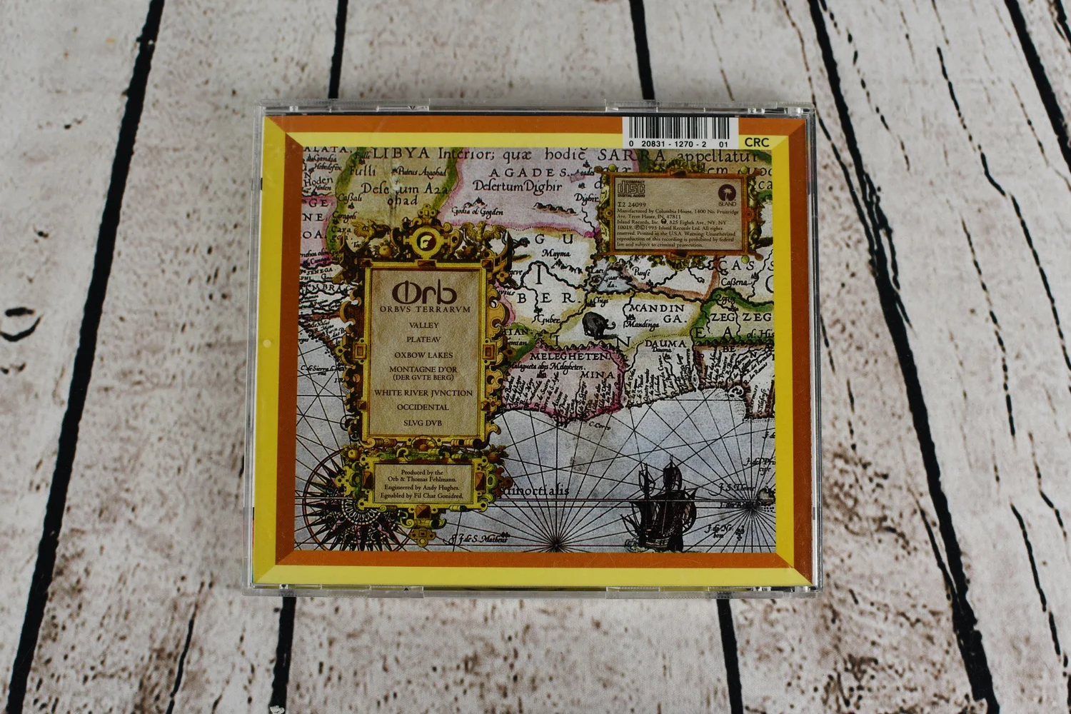 Orb – Orbus Terrarum - CD - 1995 — Spin N Round Music & Collectibles
