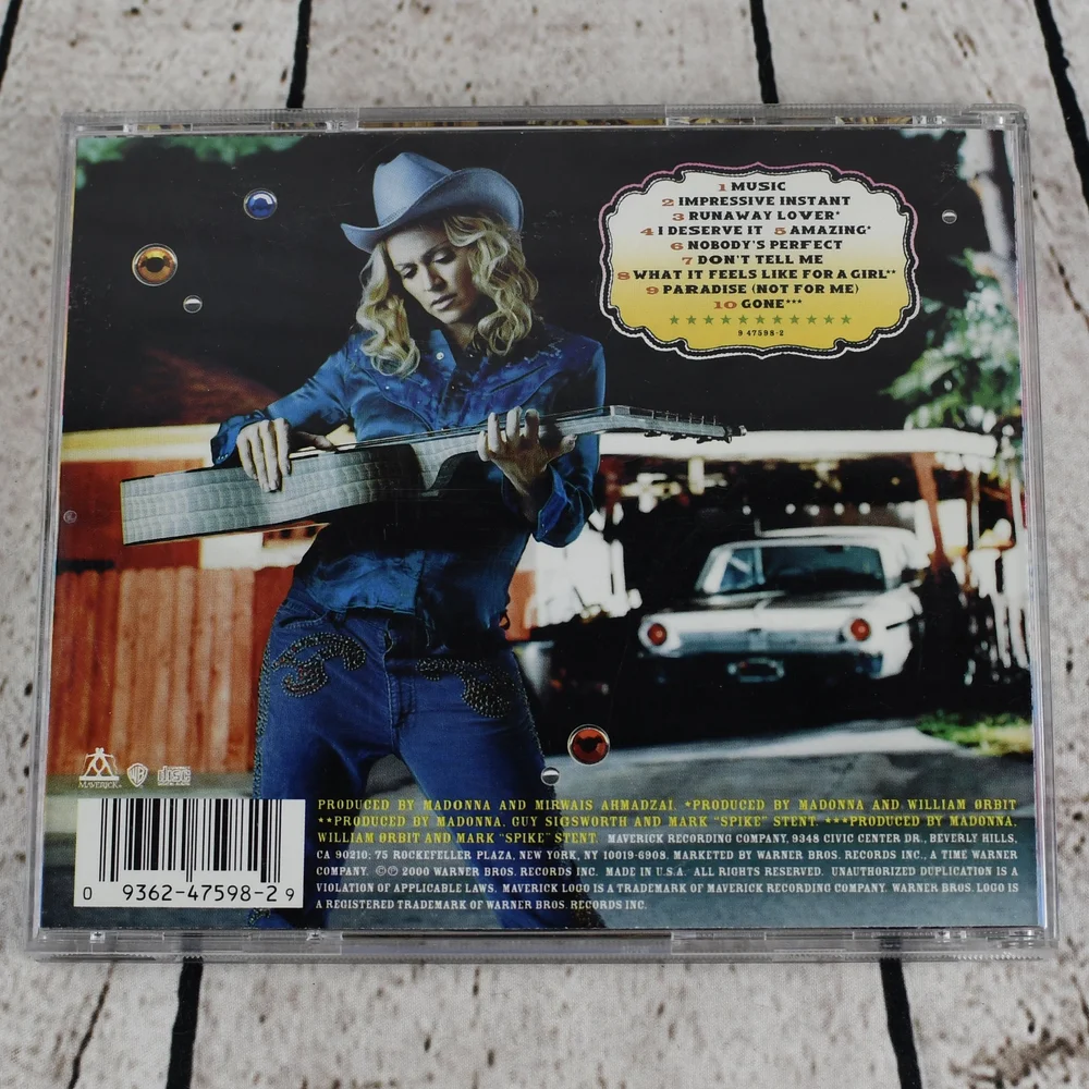 Madonna - Music - CD - 2000 — Spin N Round Music & Collectibles